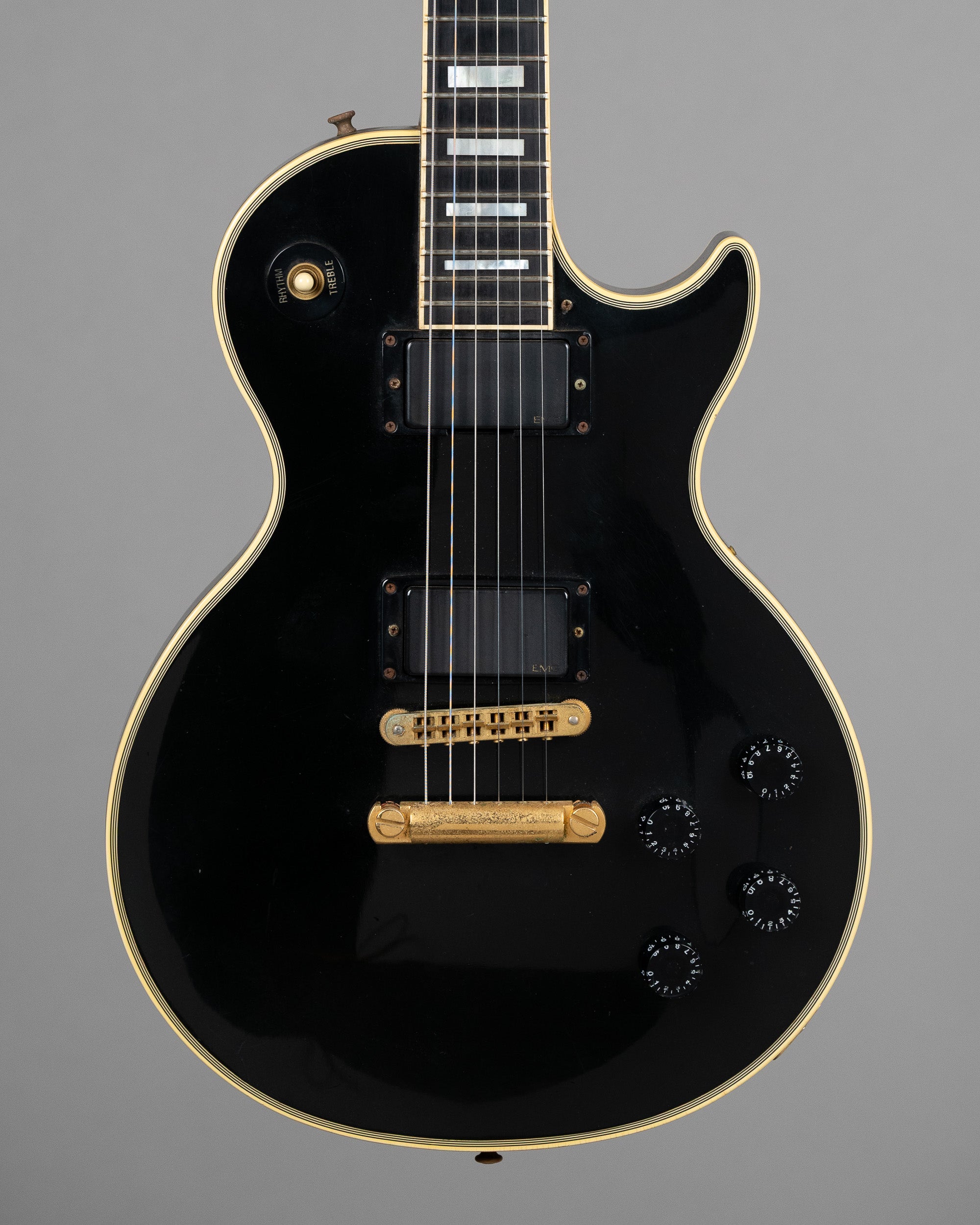 1987 Gibson Les Paul Custom (USA, Black, OHSC)