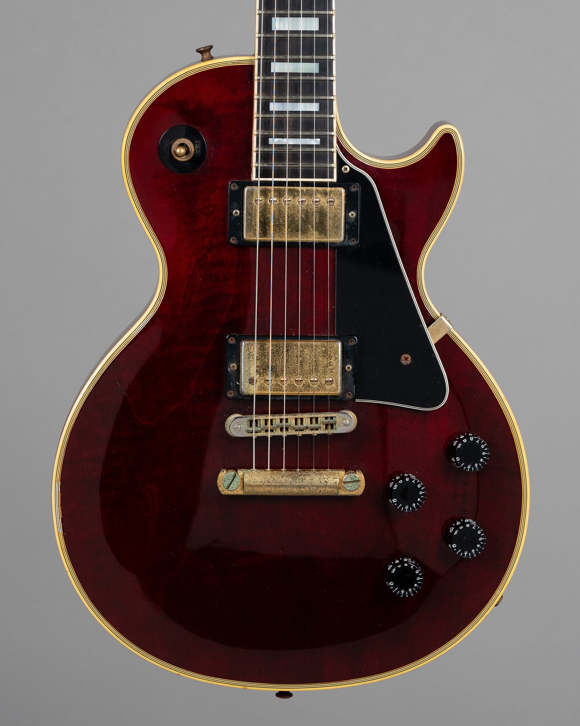 2001 Gibson Les Paul Custom (USA, Wine Red, OHSC)
