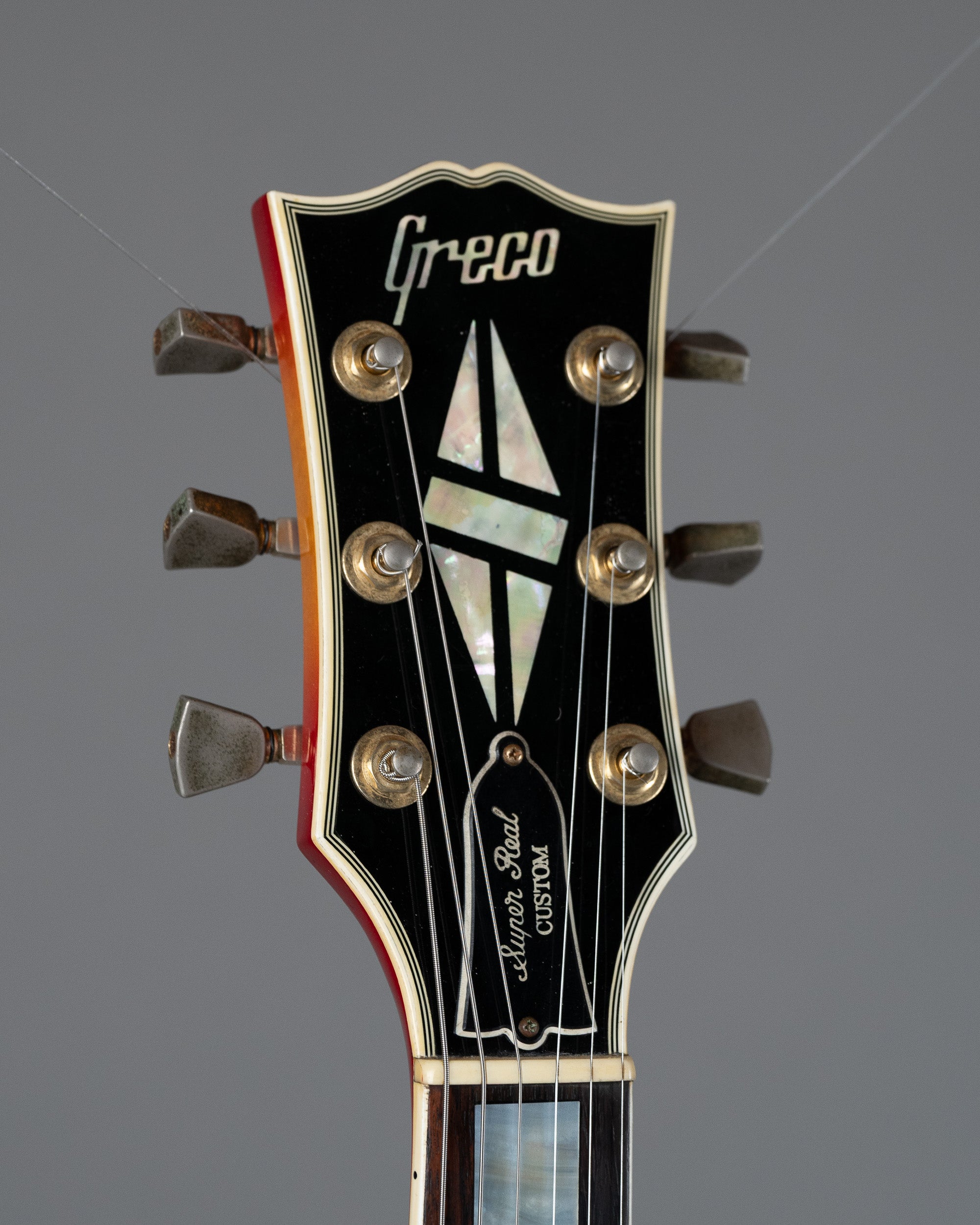 1980 Greco Super Real Les Paul Custom (Japan, 3 Pickup, Cherry Sunburst)