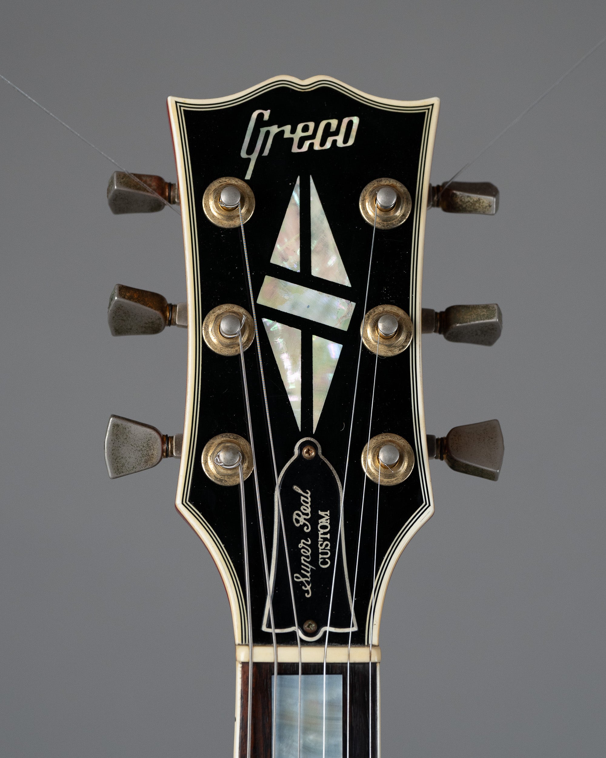 1980 Greco Super Real Les Paul Custom (Japan, 3 Pickup, Cherry Sunburst)