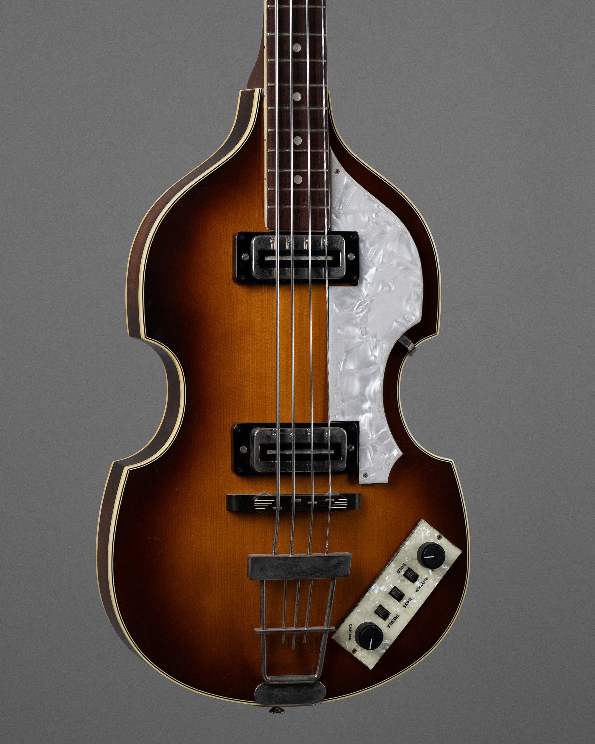 1978 Hofner 500/1 'Viola Bass' (Germany, Sunburst, Blade Pickups, OHSC)