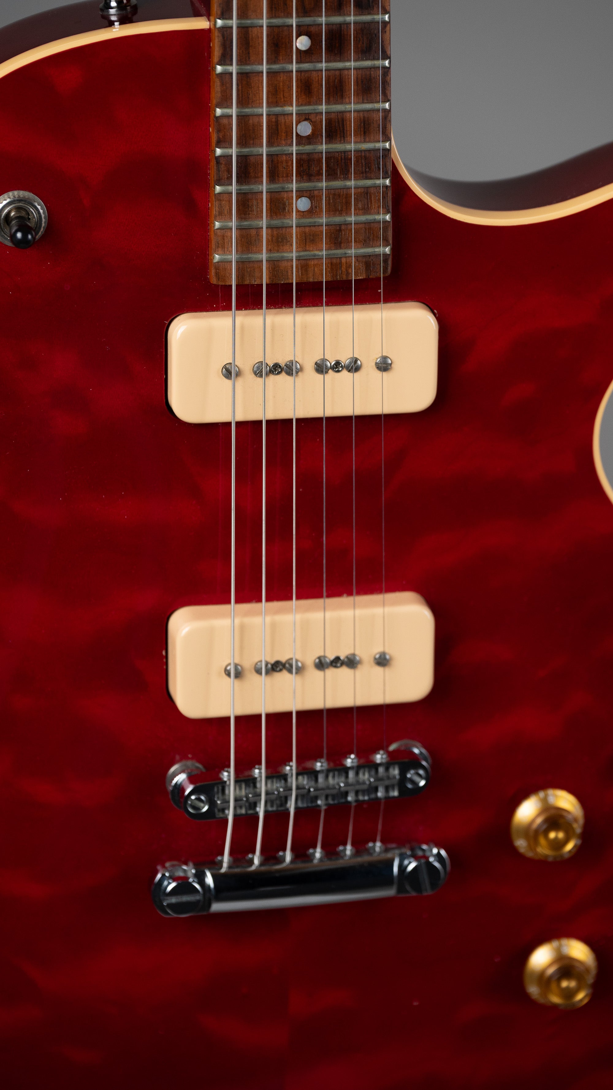 1999 Guild Blues 90 (USA, Cherry Red, OHSC)