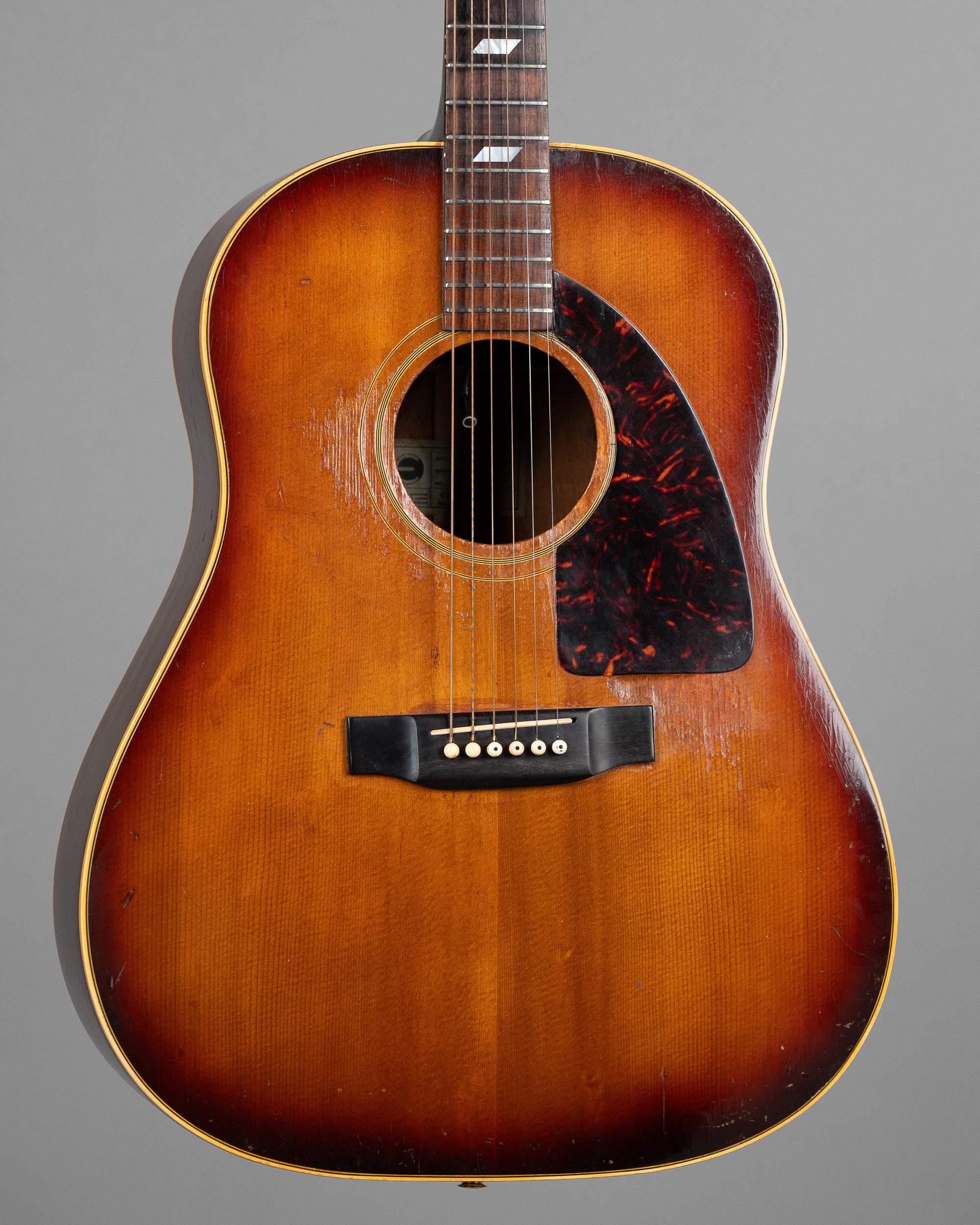 1967 Epiphone FT79 Texan (USA, Sunburst, Pickup, HSC)