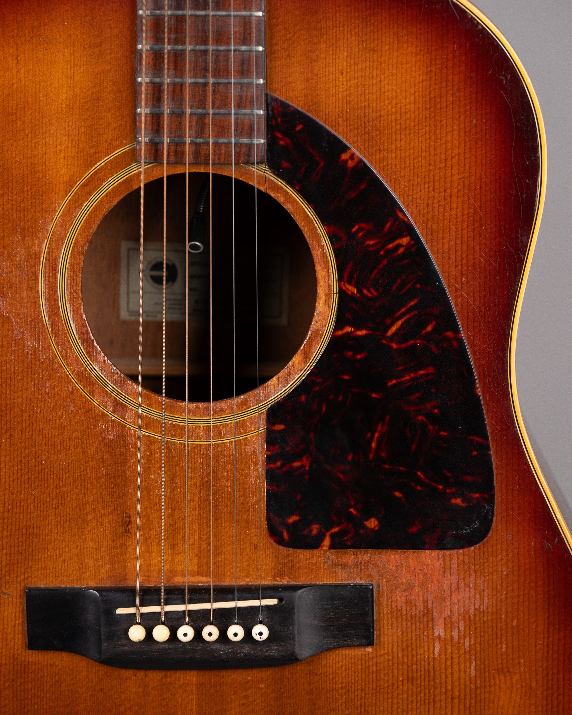 1967 Epiphone FT79 Texan (USA, Sunburst, Pickup, HSC)