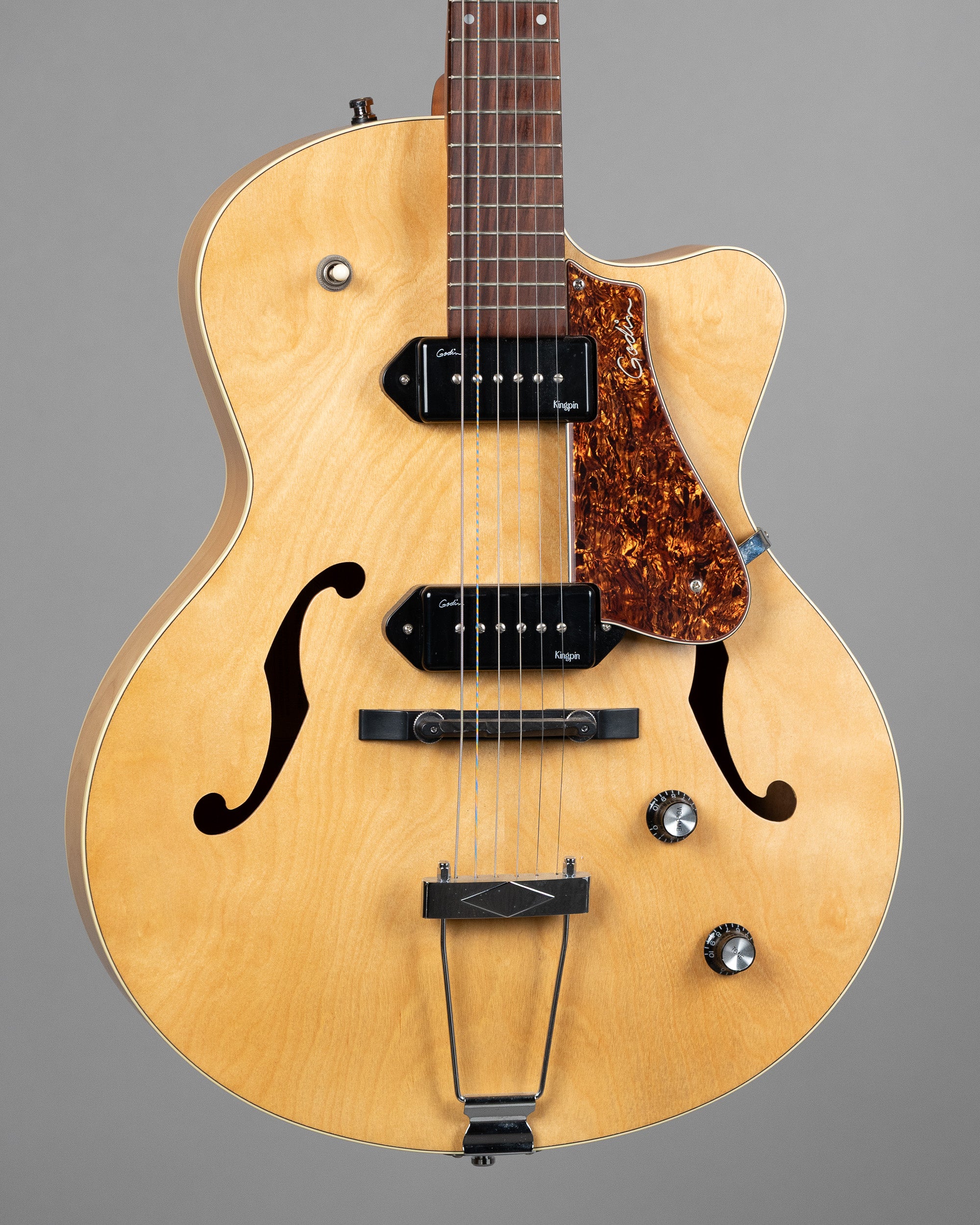 c2020s Godin 5th Ave CW Kingpin II (Canada, Natural, OHSC)