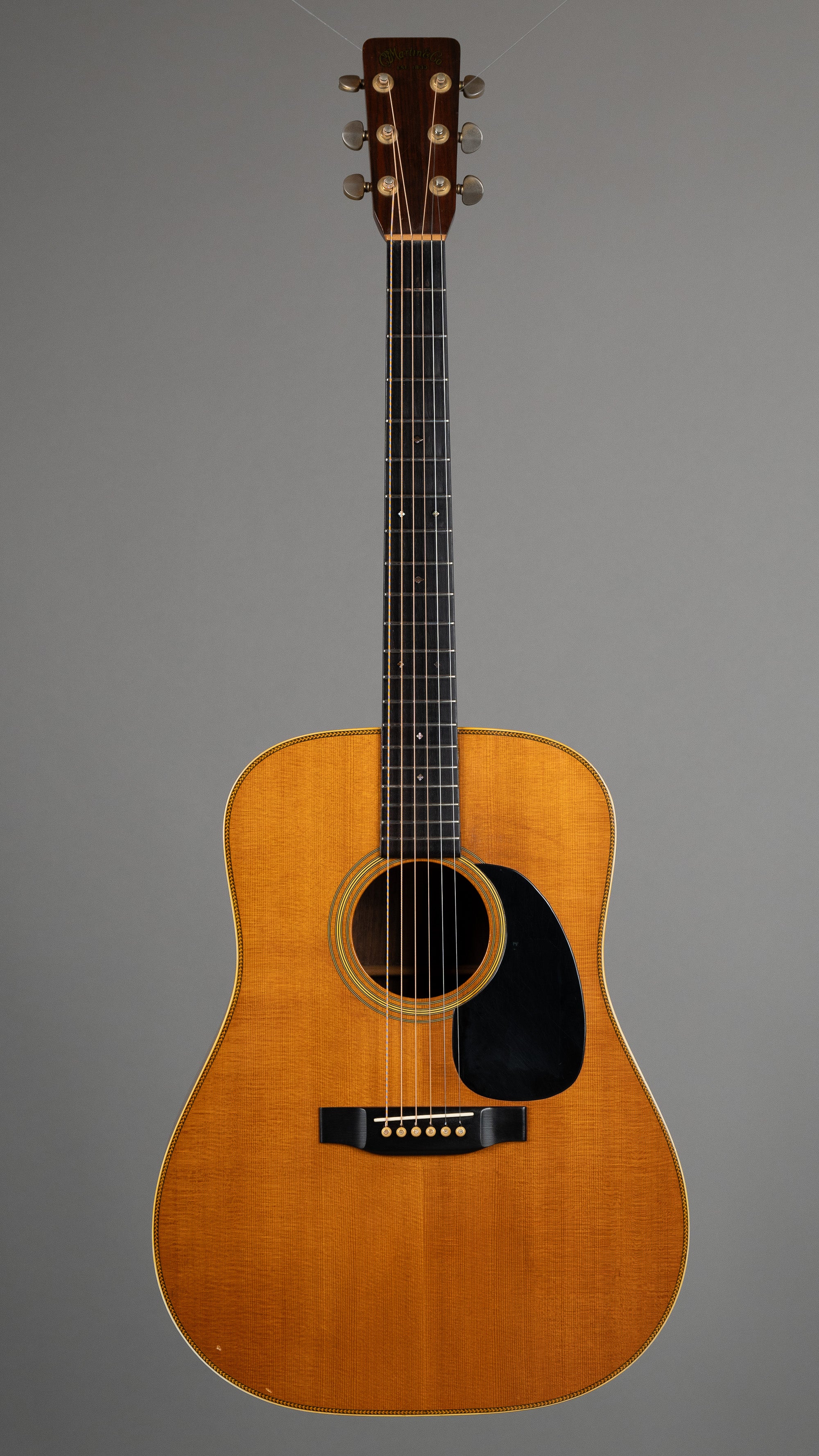 1977 Martin HD-28 (USA, Diamond Inlays, Natural, OHSC)