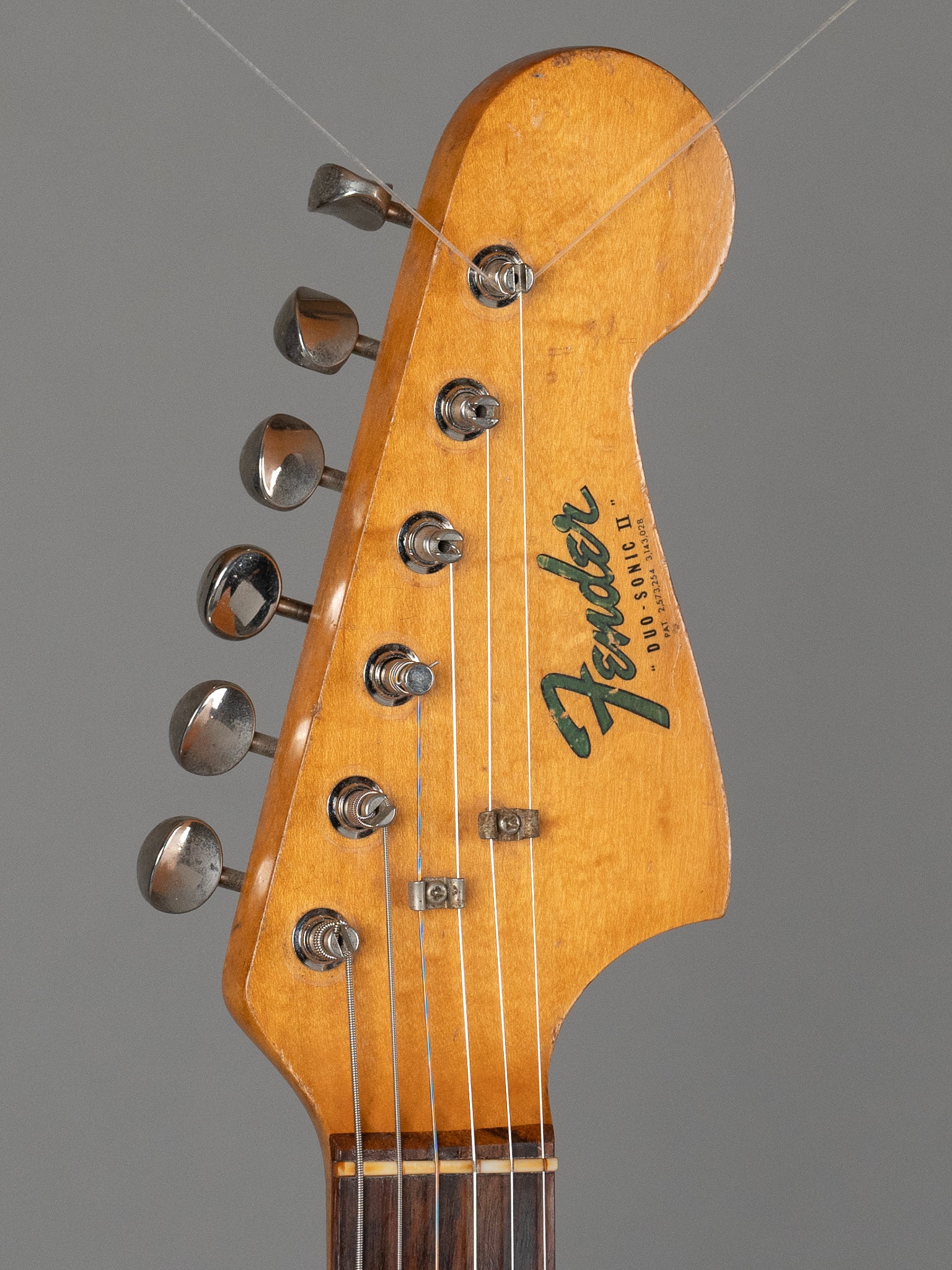 1965 Fender Duo Sonic II (USA, Natural, OHSC)