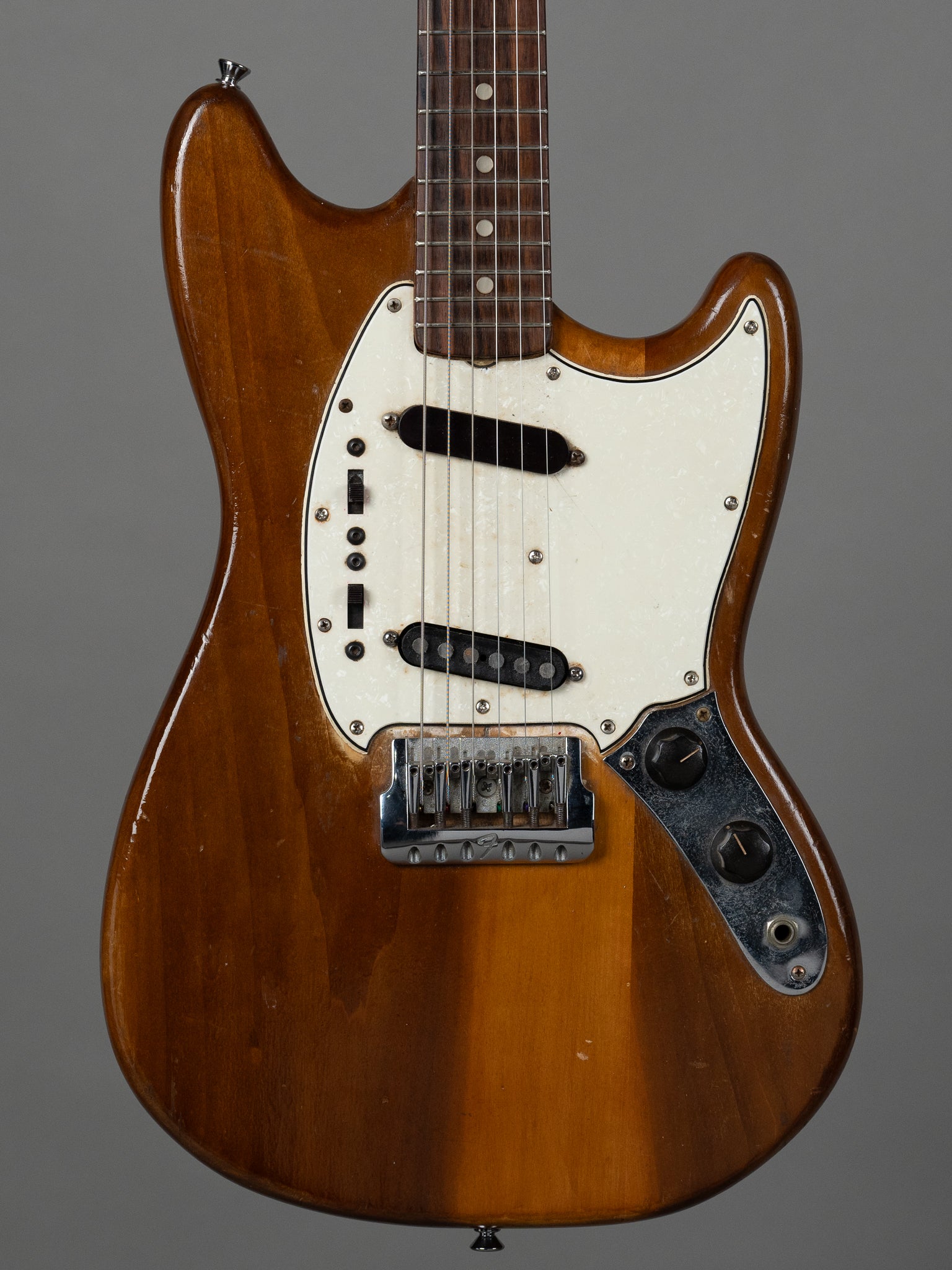 1965 Fender Duo Sonic II (USA, Natural, OHSC)