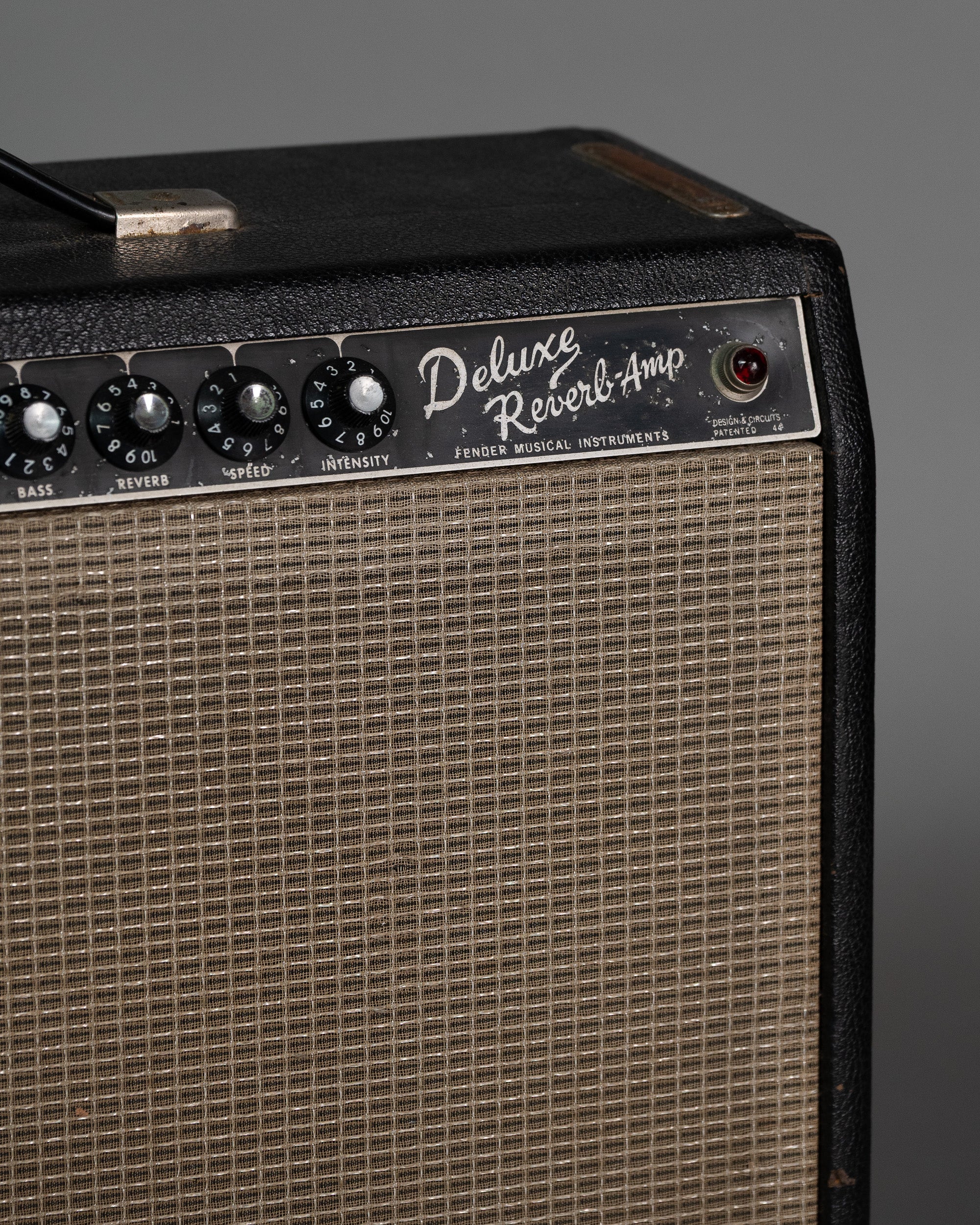 1967 Fender Deluxe Reverb (USA, Blackface, AB763 circuit, 240V)