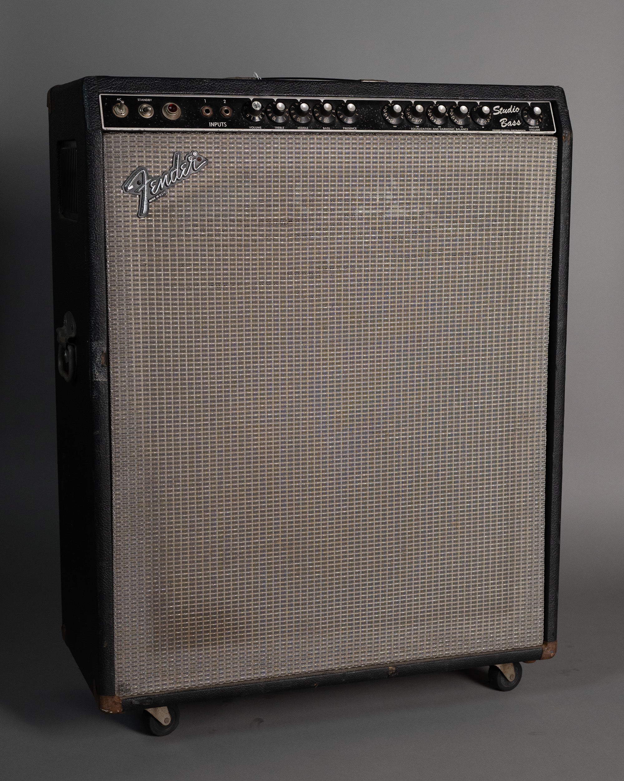 Fender Bass ＋Amplifier 1977 Fender Studio Bass Amplifier (USA, 200 Watts, 1x15)
