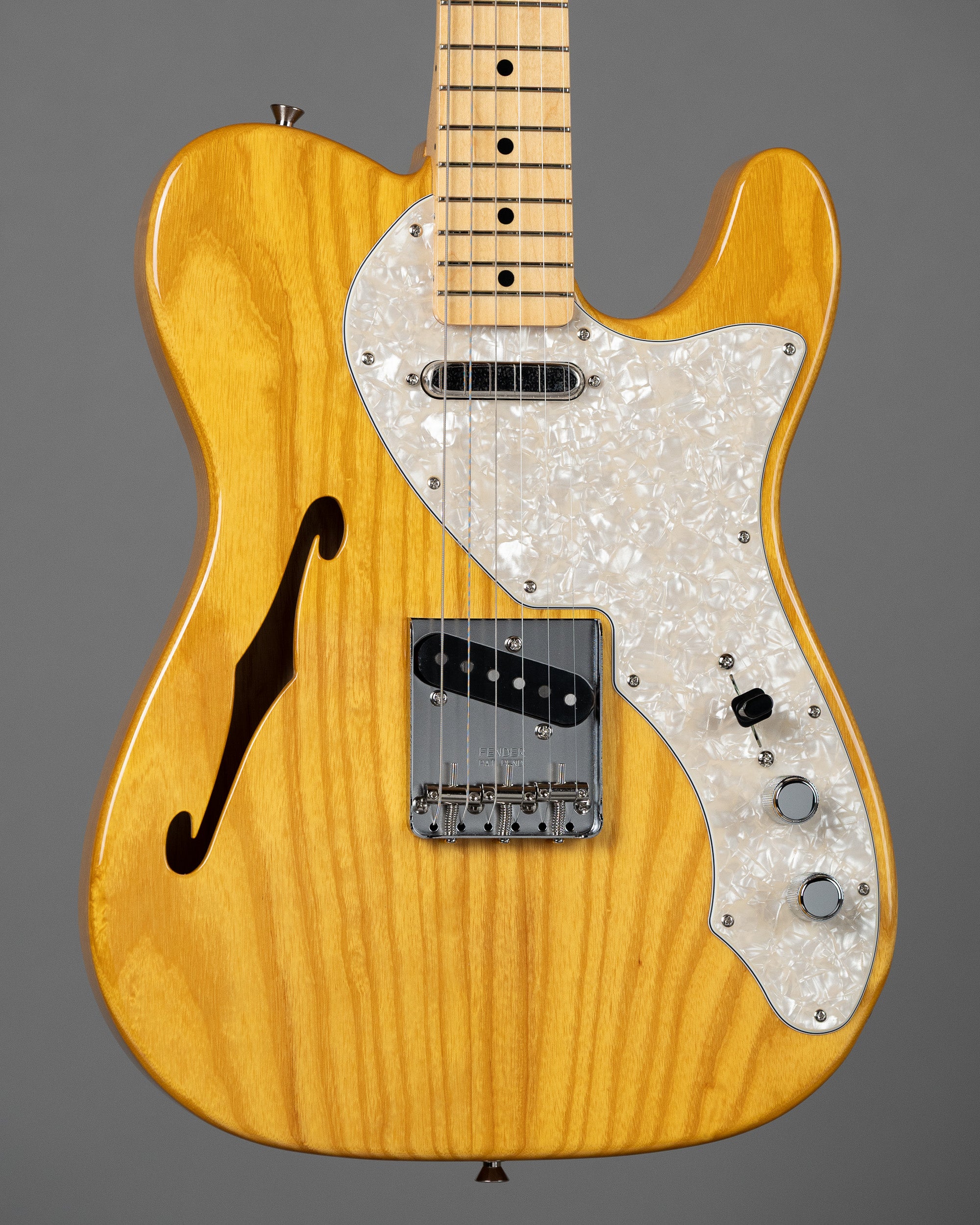 Fender FSR Made In Japan Traditional '60s Telecaster Thinline (Maple Fingerboard, Vintage Natural)