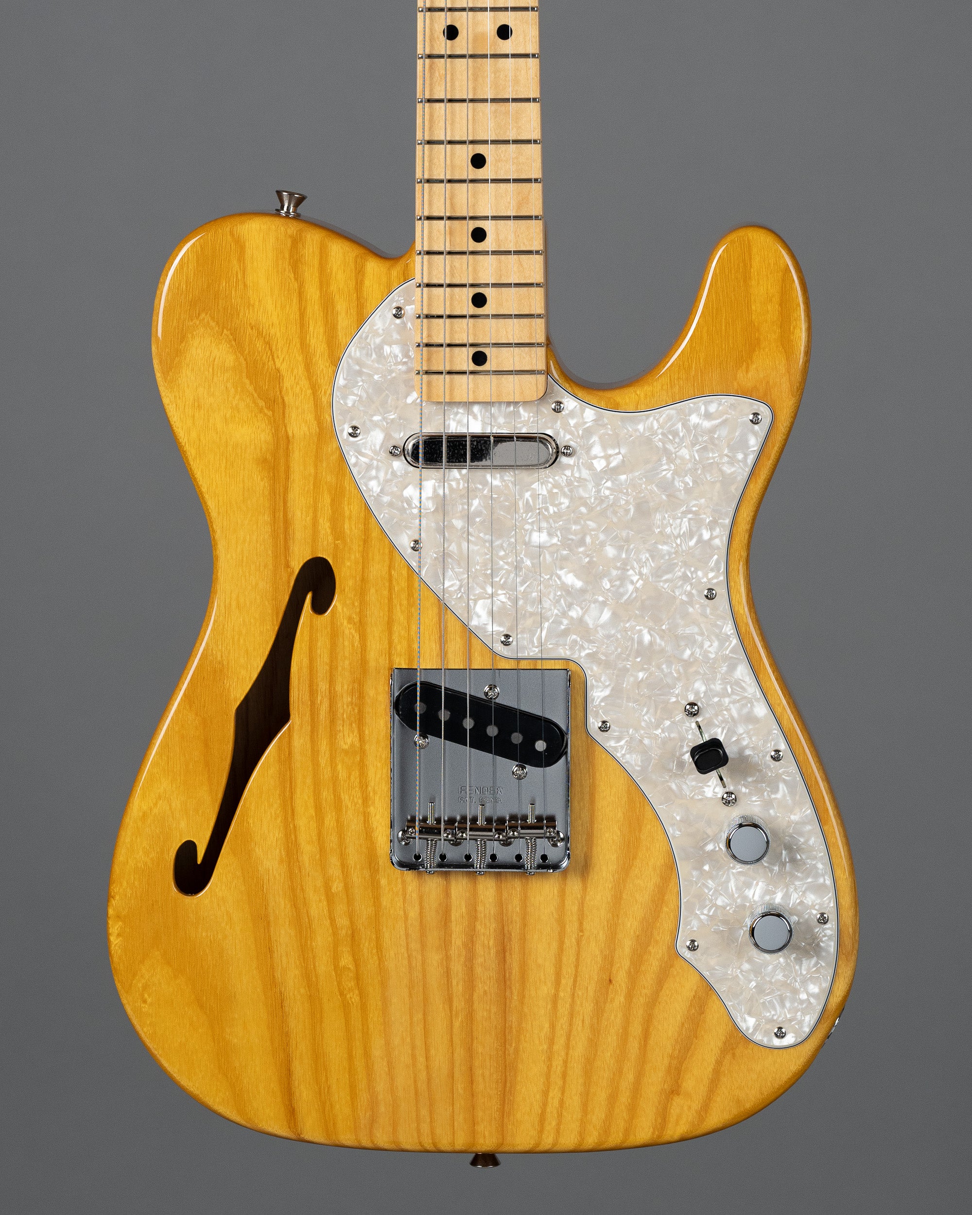 Fender FSR Made In Japan Traditional '60s Telecaster Thinline (Maple Fingerboard, Vintage Natural)