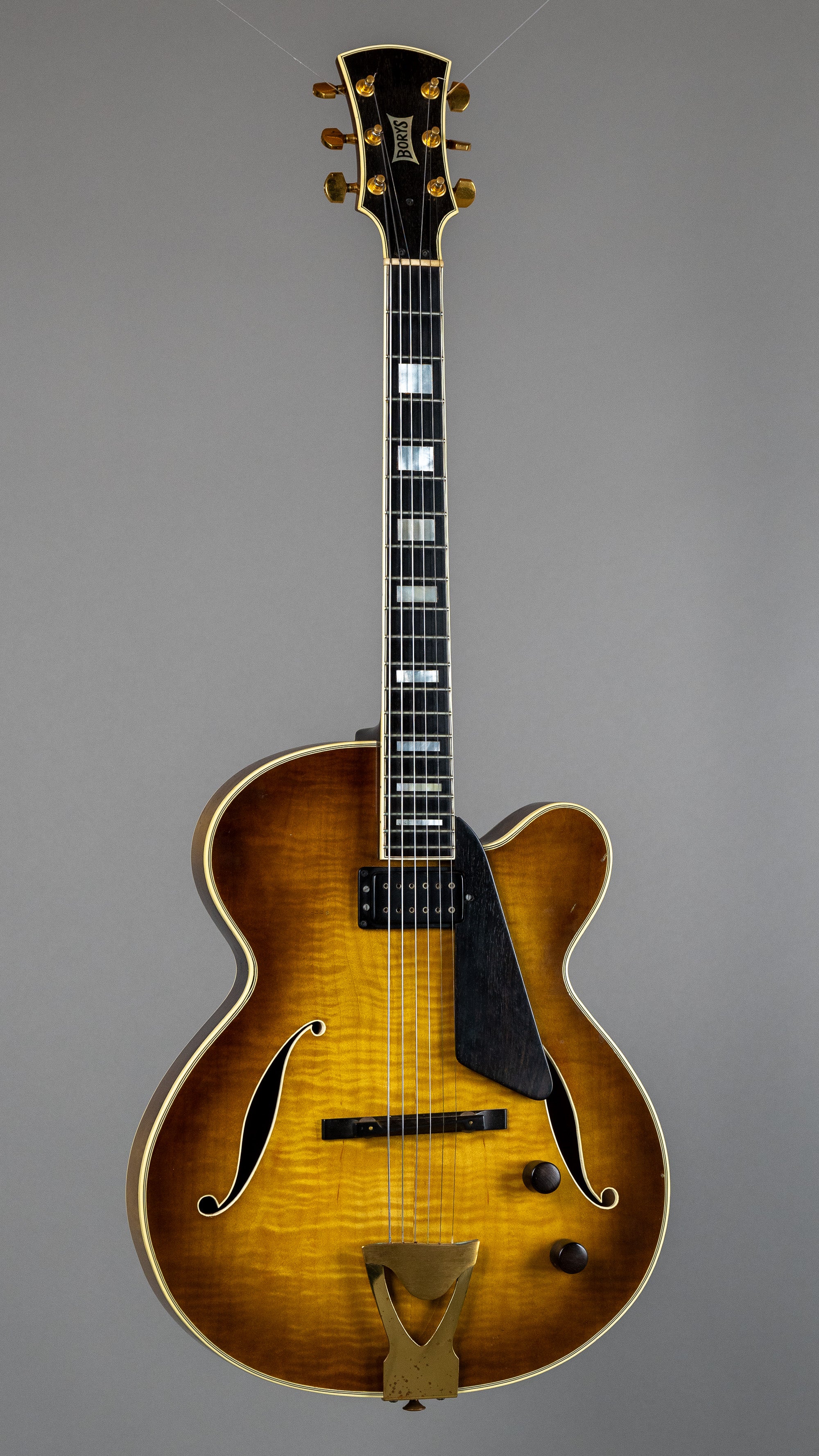 1983 Borys BG100 Archtop (USA, Sunburst, HSC)