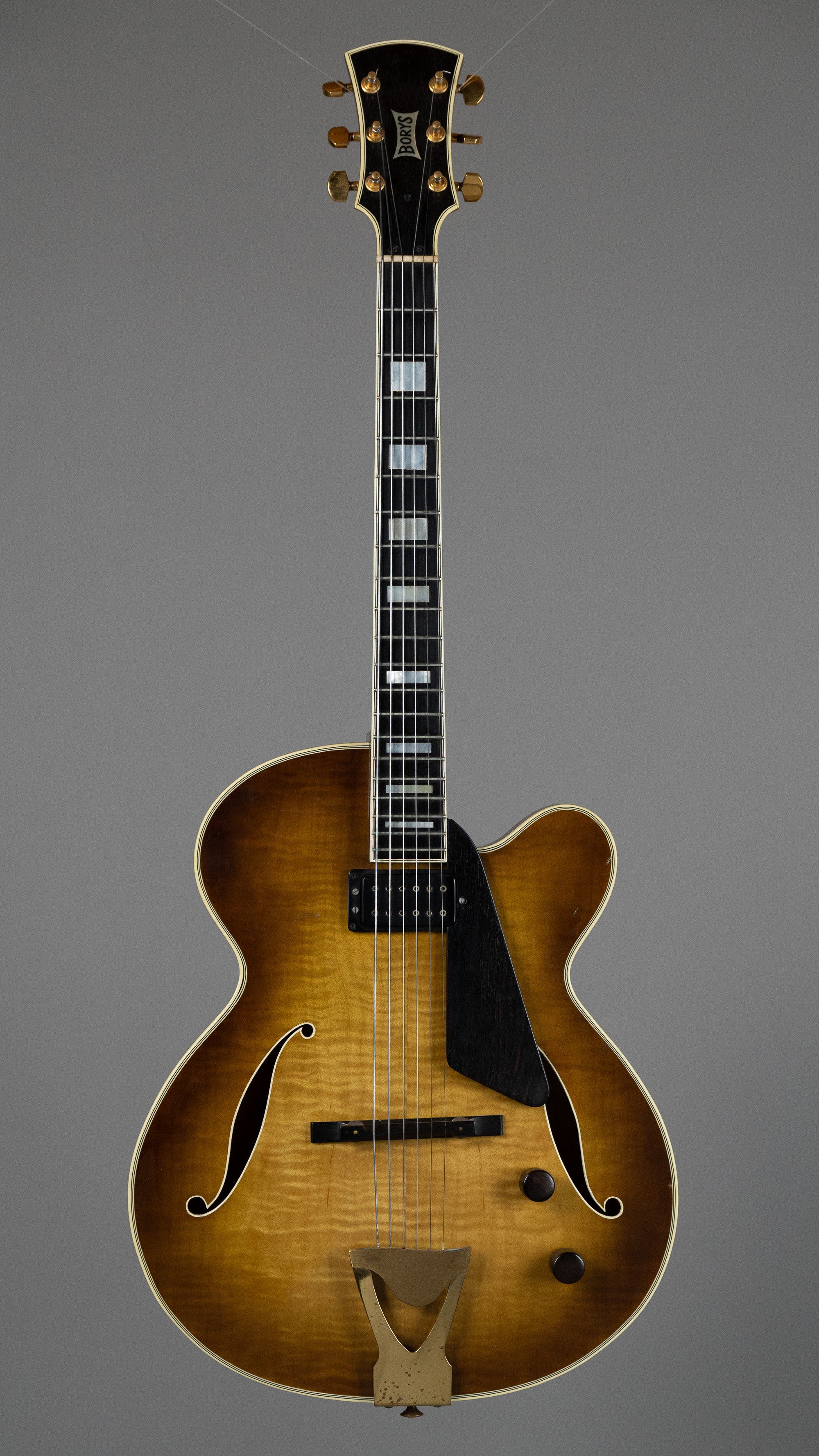 1983 Borys BG100 Archtop (USA, Sunburst, HSC)