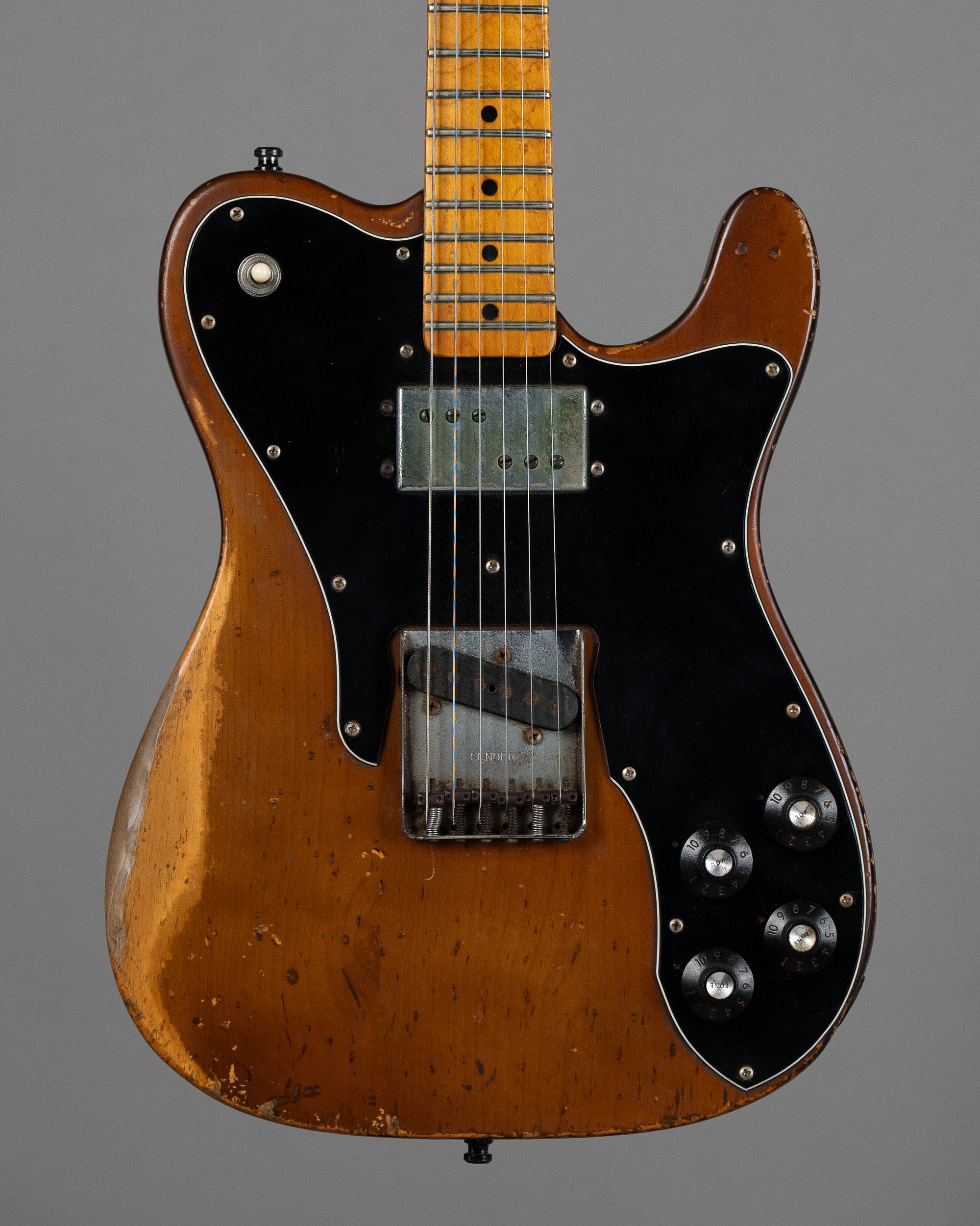 1974 Fender Telecaster Custom (USA, Mocha, OHSC)