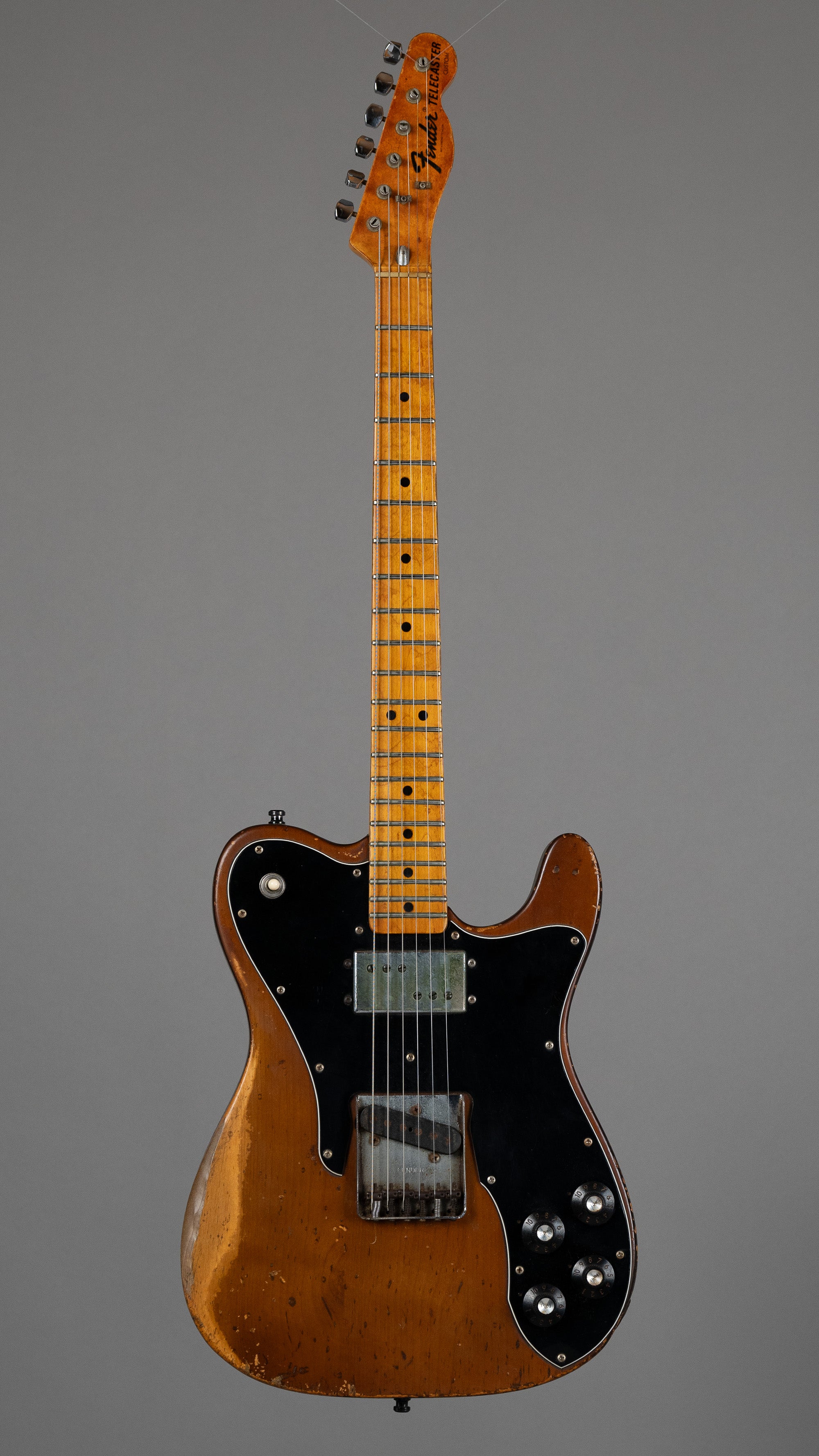 1974 Fender Telecaster Custom (USA, Mocha, OHSC)