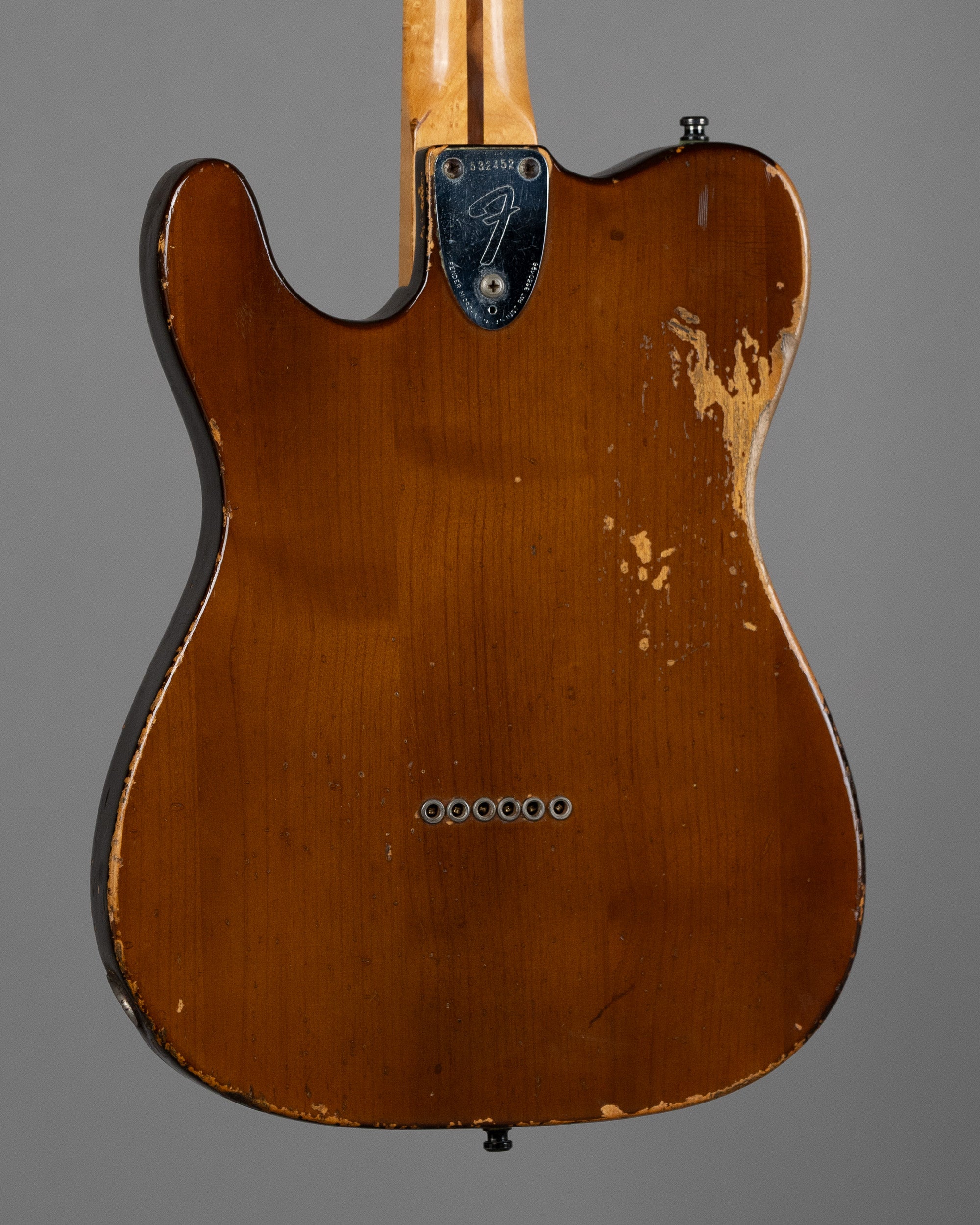 1974 Fender Telecaster Custom (USA, Mocha, OHSC)