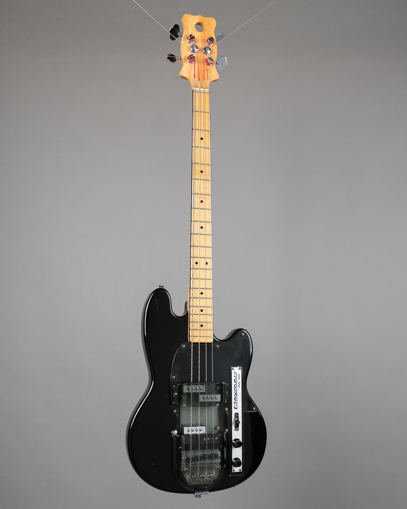 c1970s Hayman 40/40 Bass (England, Black, OHSC)