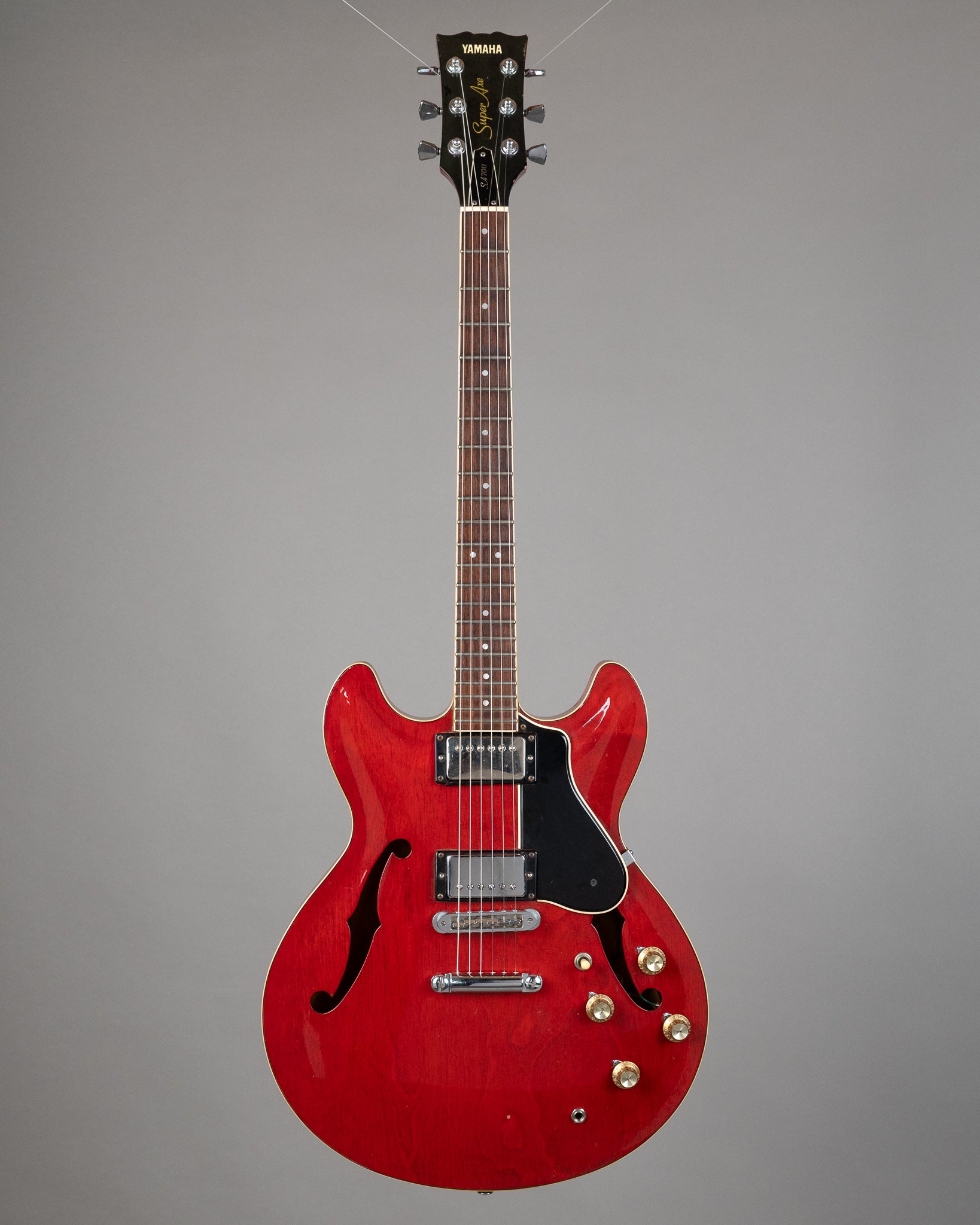 c1980 Yamaha SA-700 Super Axe (Japan, Cherry Red, OHSC)