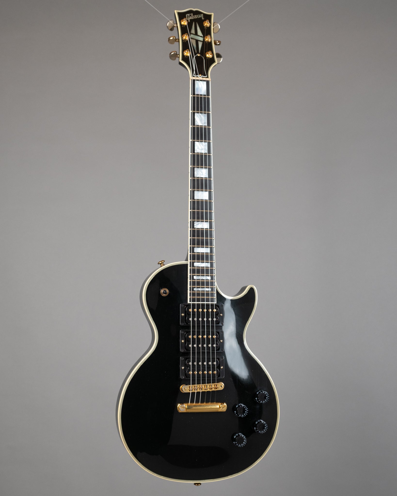 2016 Gibson Les Paul Custom 'Black Beauty Nashville' (USA, 1 of 150, Ebony, OHSC)