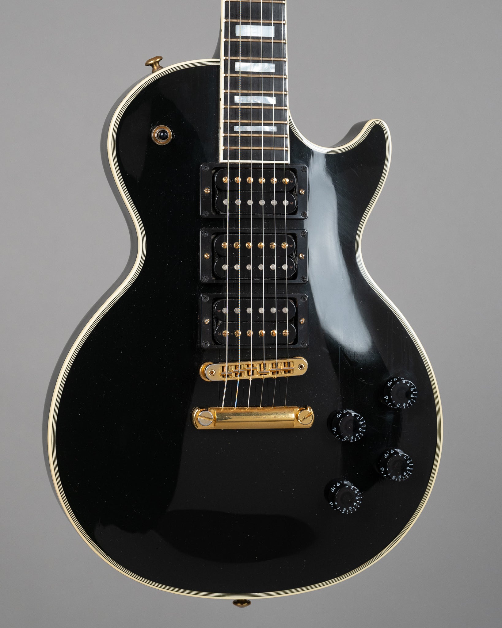 2016 Gibson Les Paul Custom 'Black Beauty Nashville' (USA, 1 of 150, Ebony, OHSC)