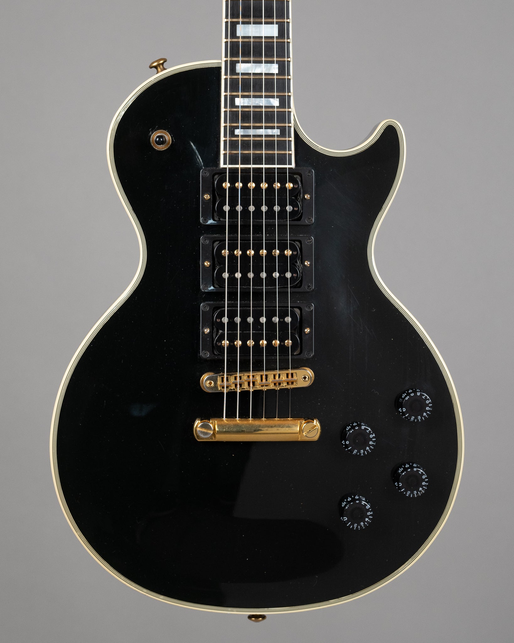 2016 Gibson Les Paul Custom 'Black Beauty Nashville' (USA, 1 of 150, Ebony, OHSC)
