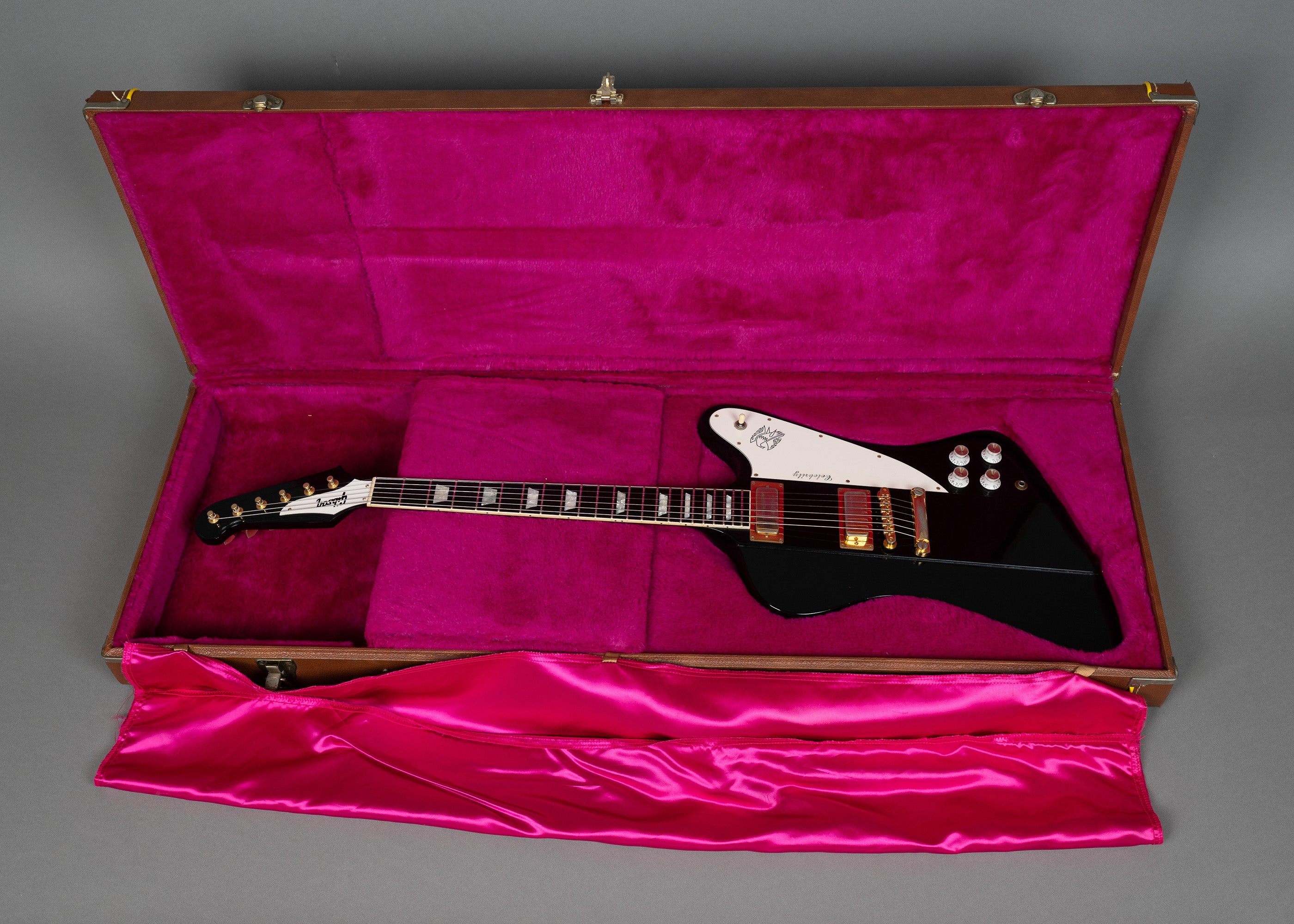 1991 Gibson Firebird V Celebrity (USA, Black, OHSC)