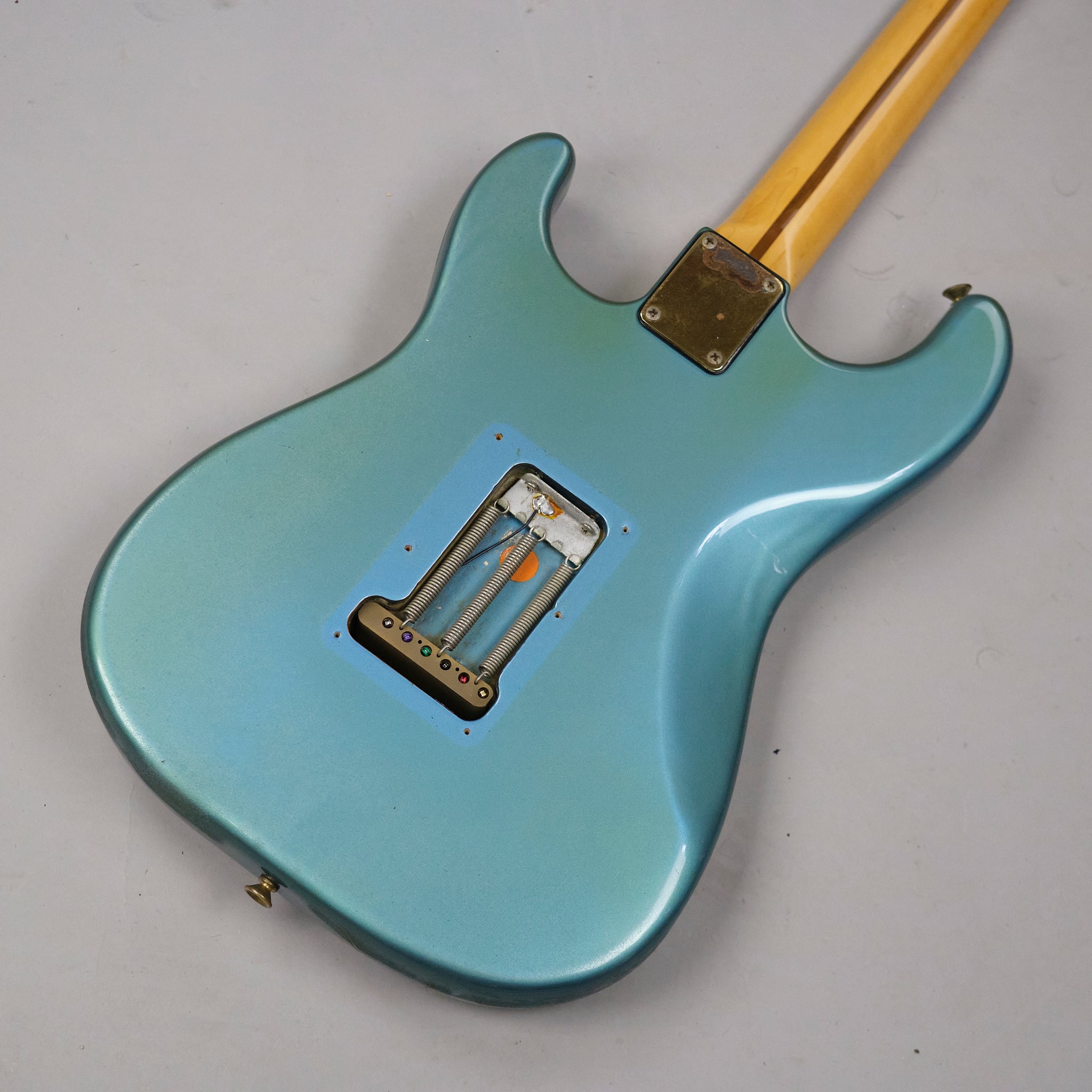1981 Fender "The Strat" (USA, Placid Blue, HSC)