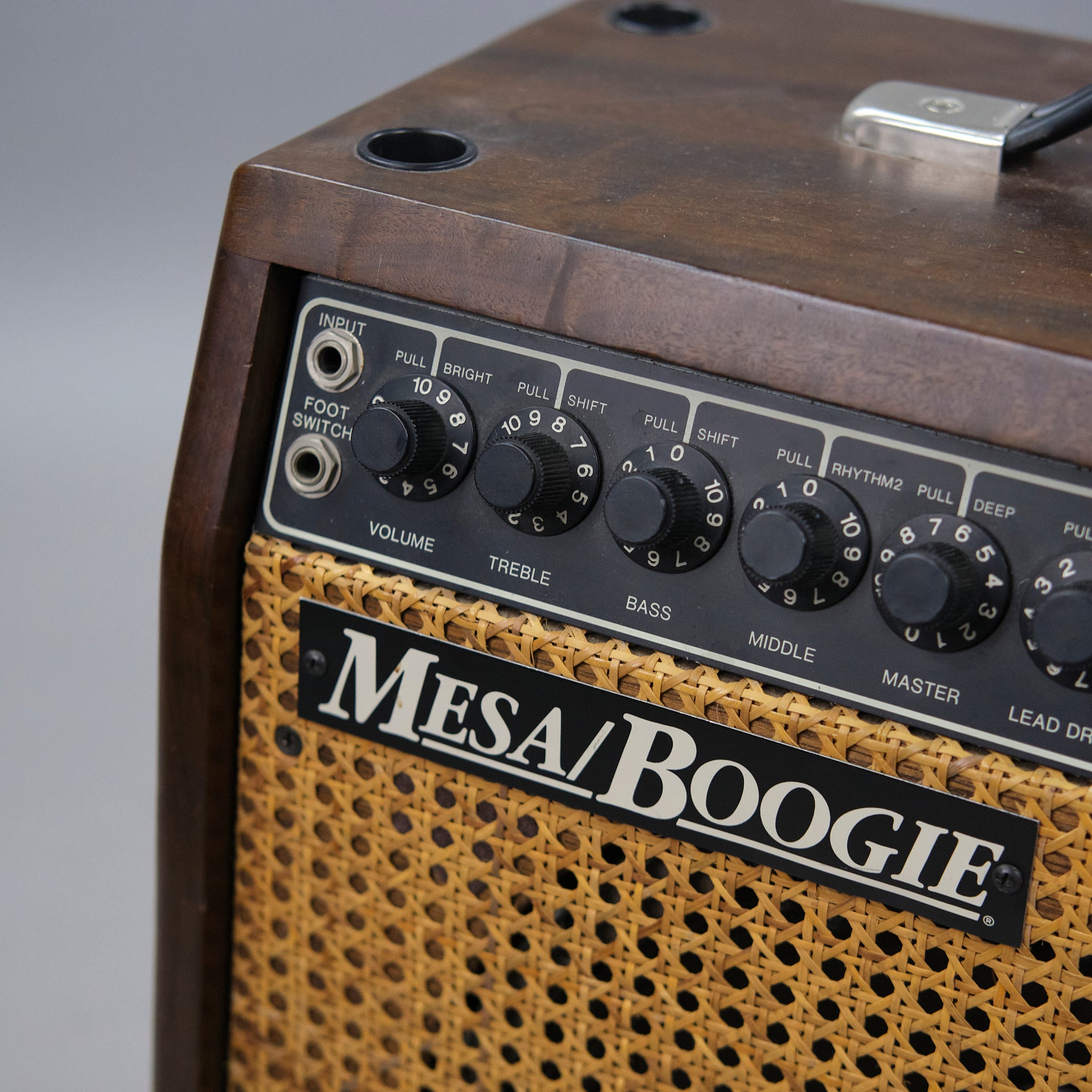 1989 Mesa Boogie MKIII Blues stripe w/Flight case 110v (USA, Hardwood)