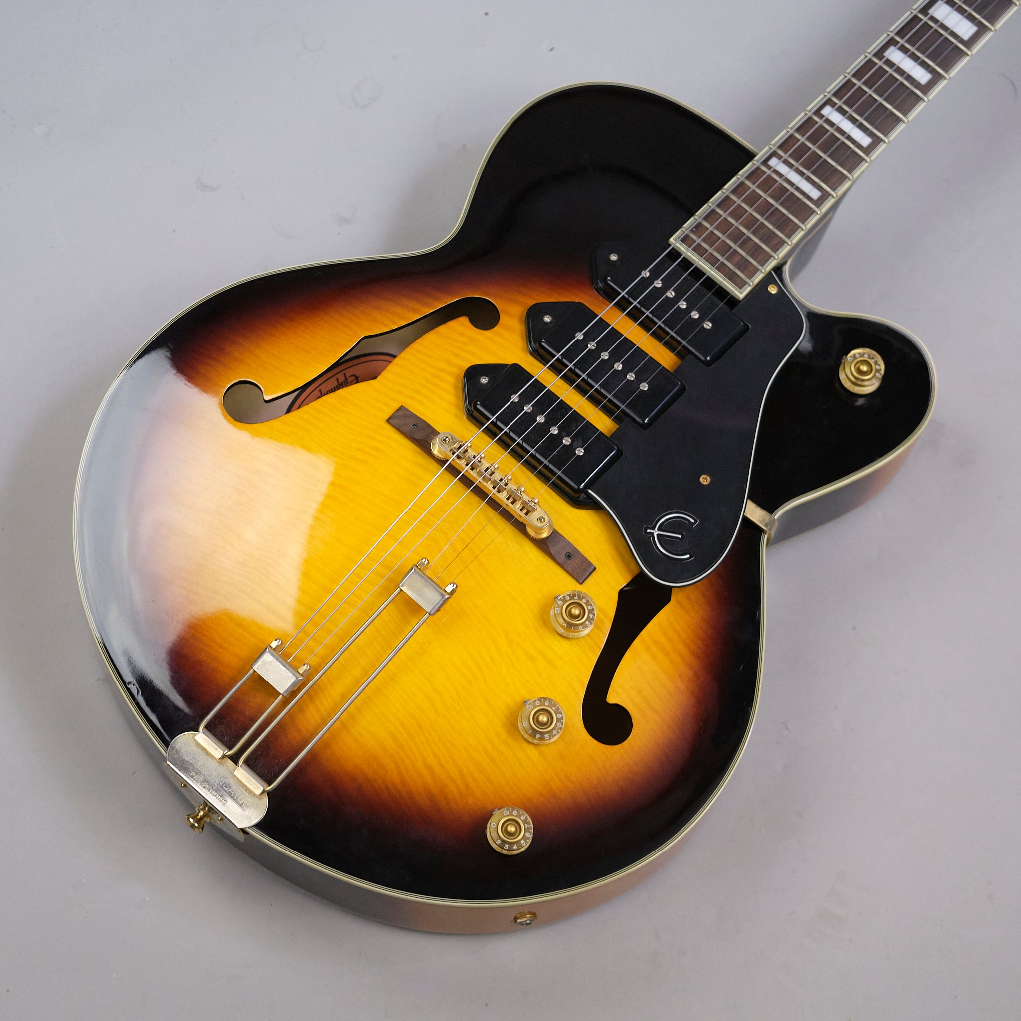 1999 Epiphone Zephyr Blues Deluxe (Korea, Tobacco Sunburst, HSC)