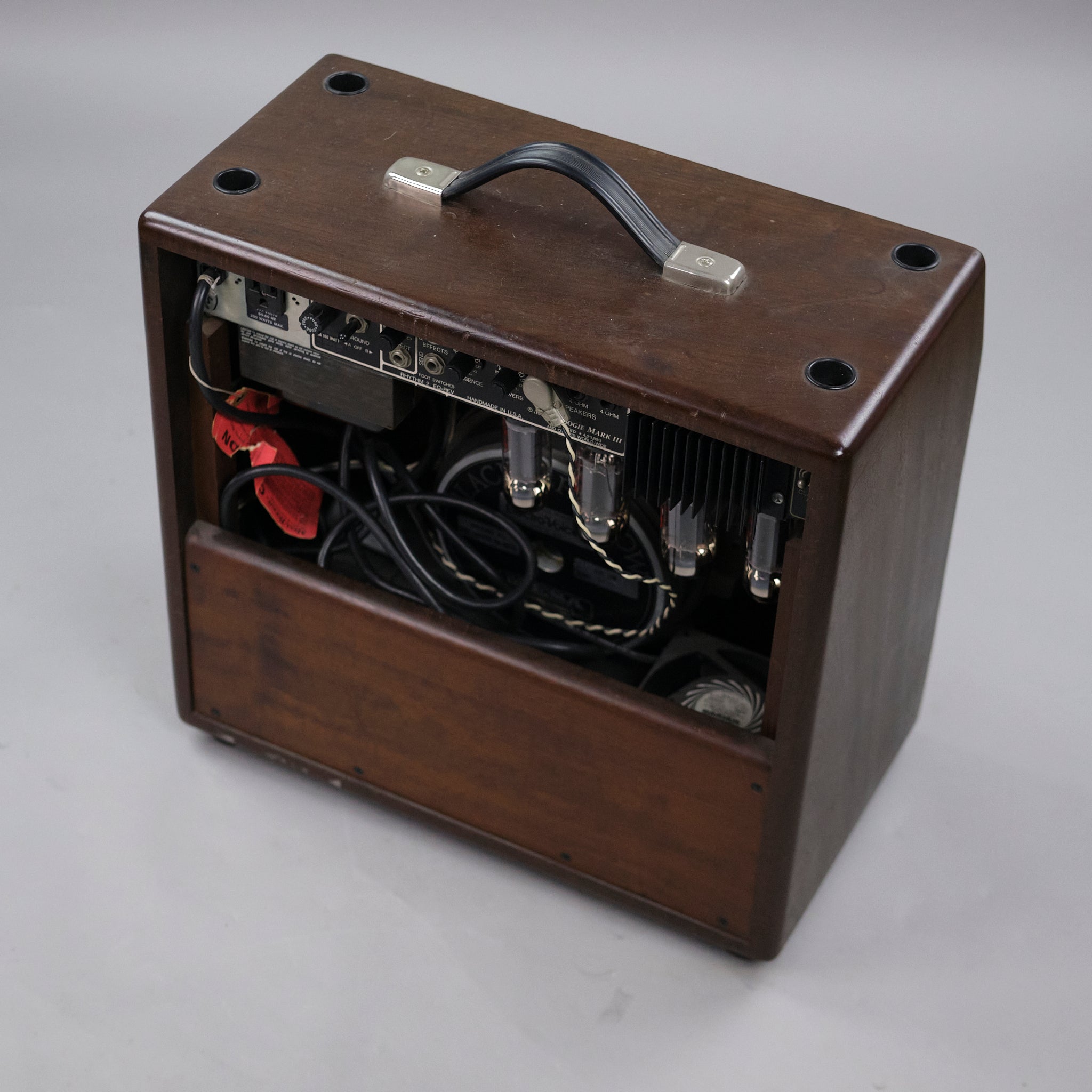 1989 Mesa Boogie MKIII Blues stripe w/Flight case 110v (USA, Hardwood)