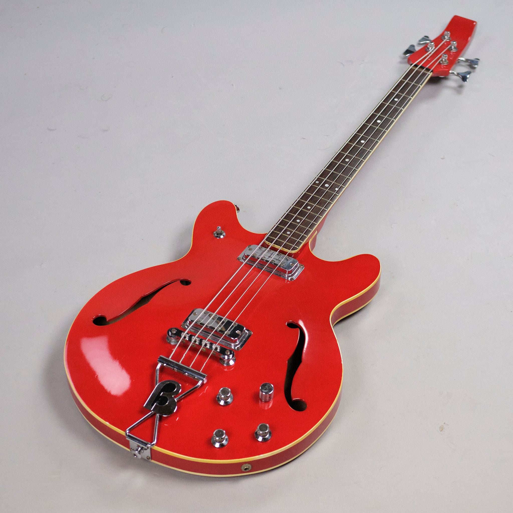 1967 Burns Baldwin 704 Short Scale Bass (UK, Red)