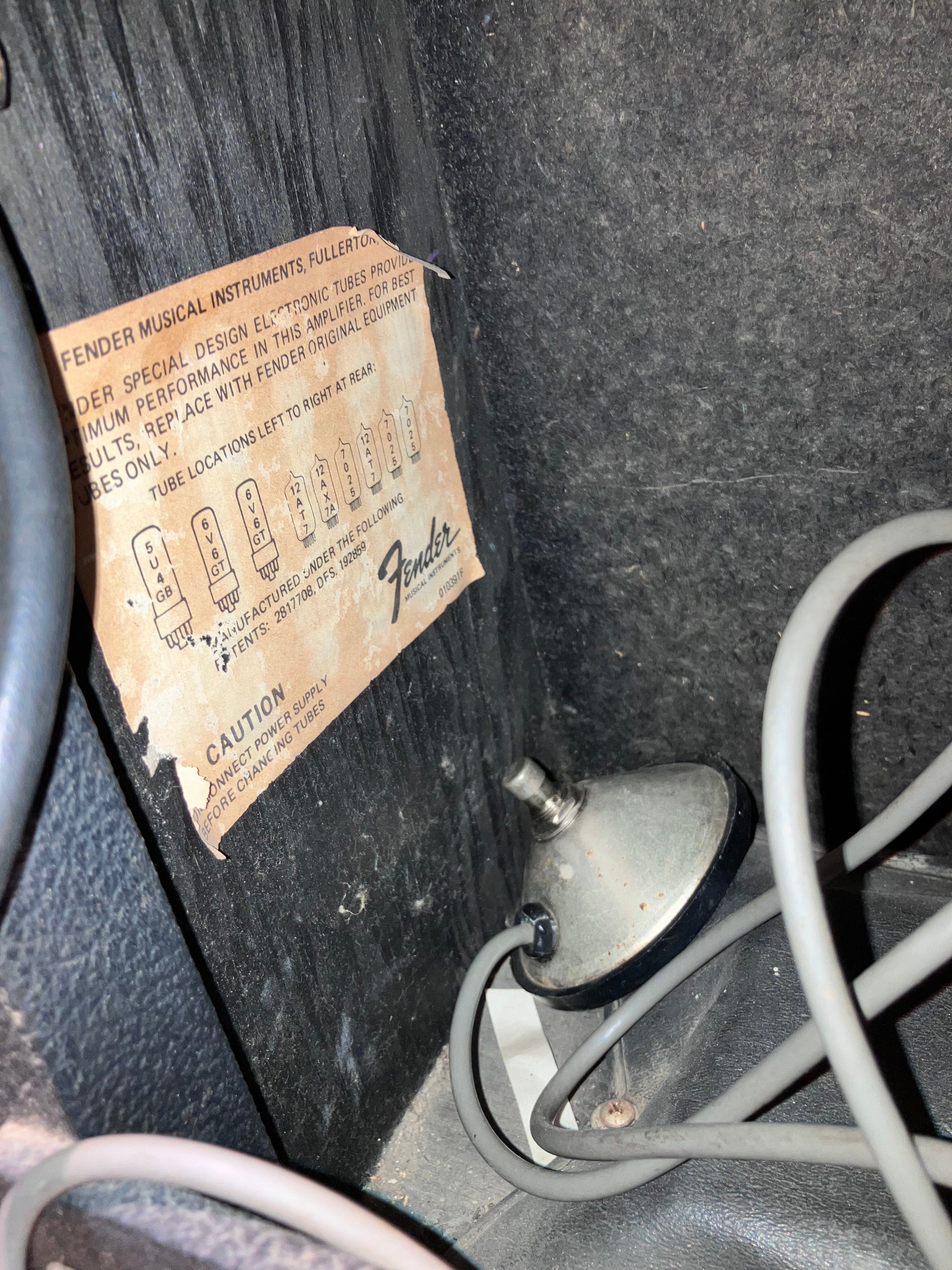 1979 Fender Deluxe Reverb (USA, 240V)