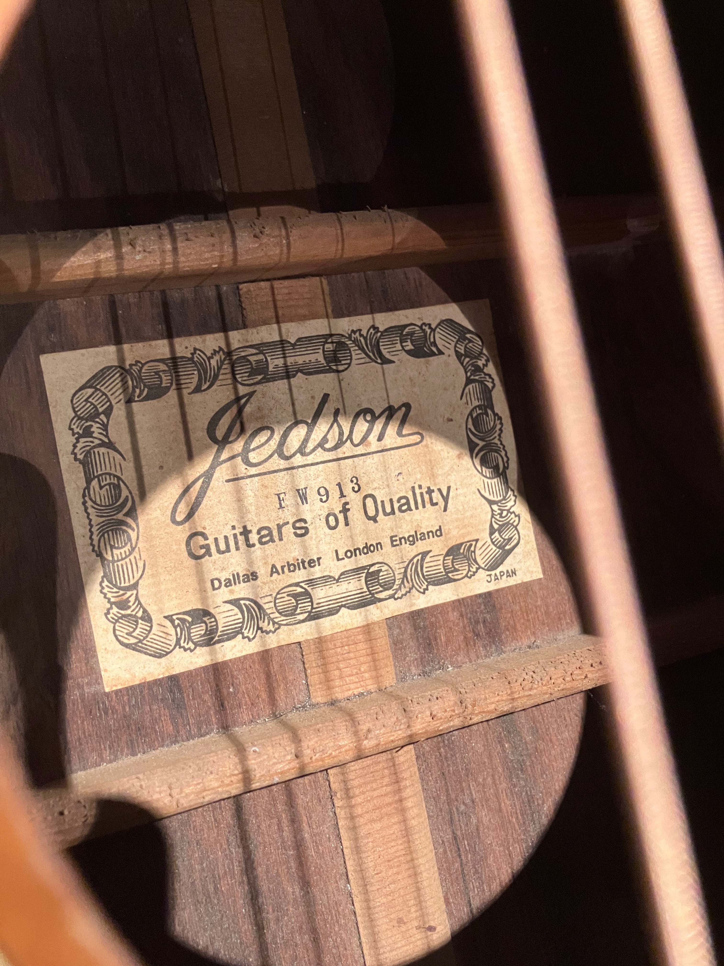 c1970s Jedson FW913 Acoustic (Japan, Natural)