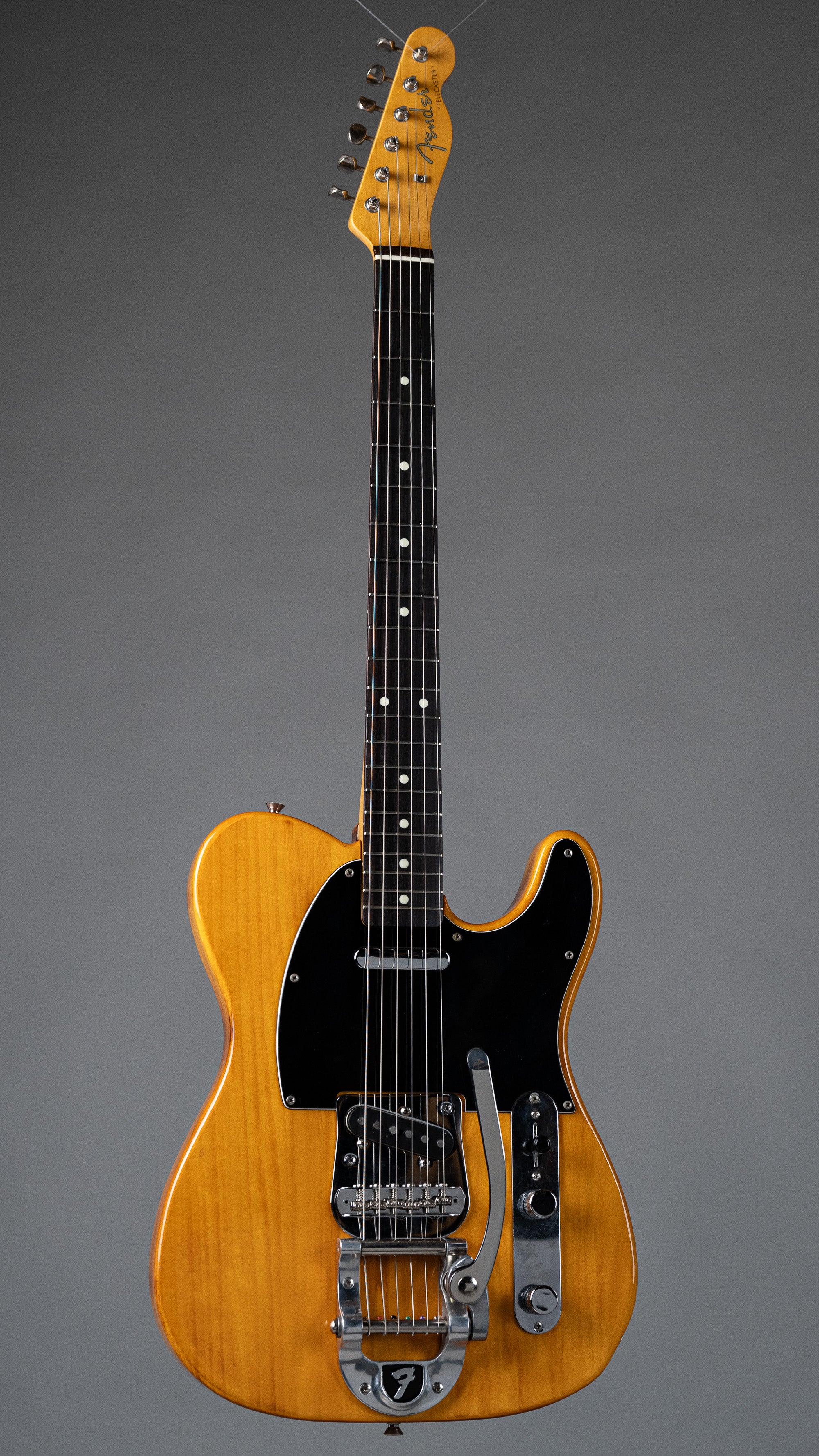 1990 Fender Telecaster (Japan, Charcoal Burnished Body, Bigsby, Gig Bag)