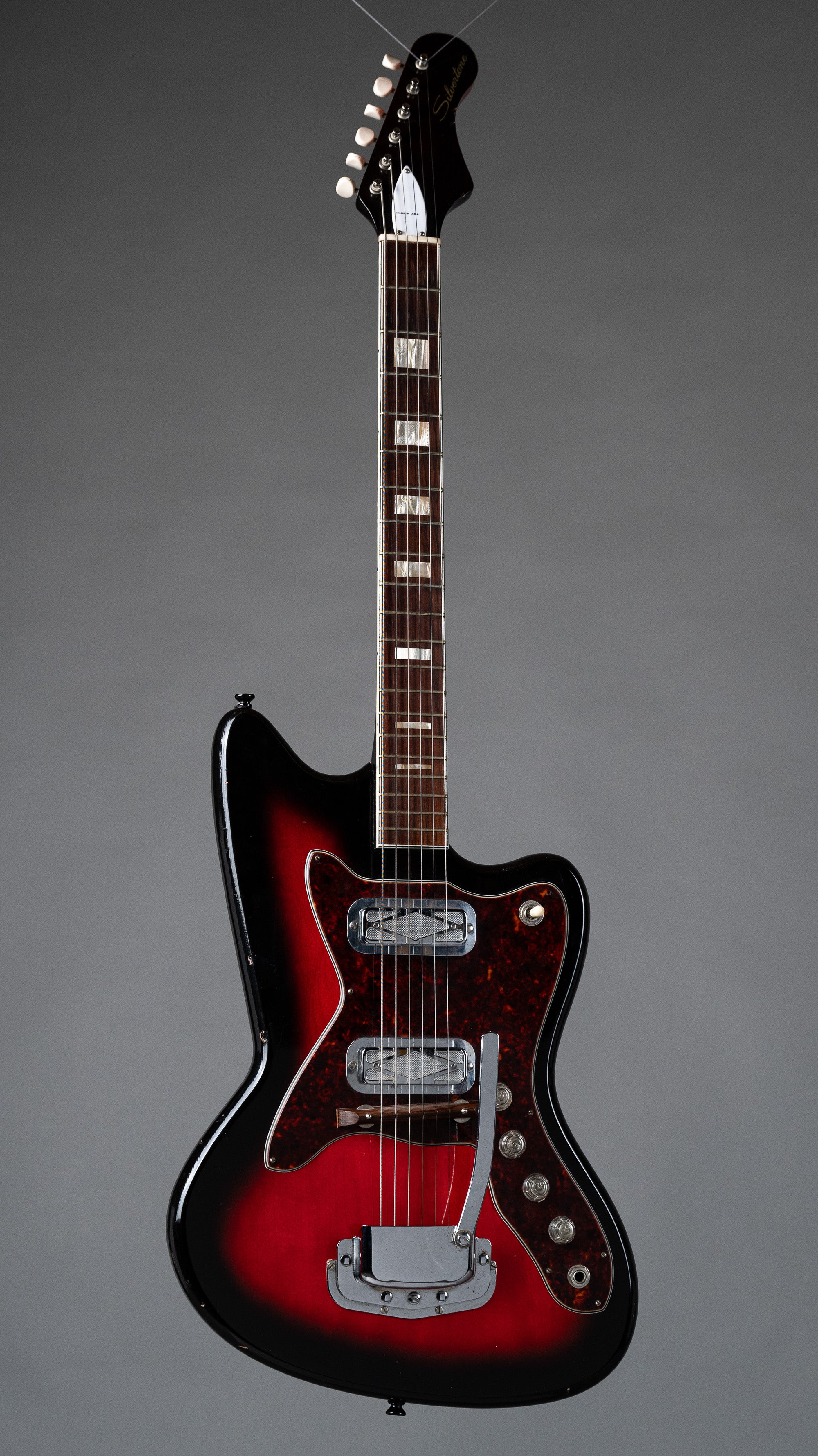 1964 Silvertone 1478 (USA, Redburst, OHSC)