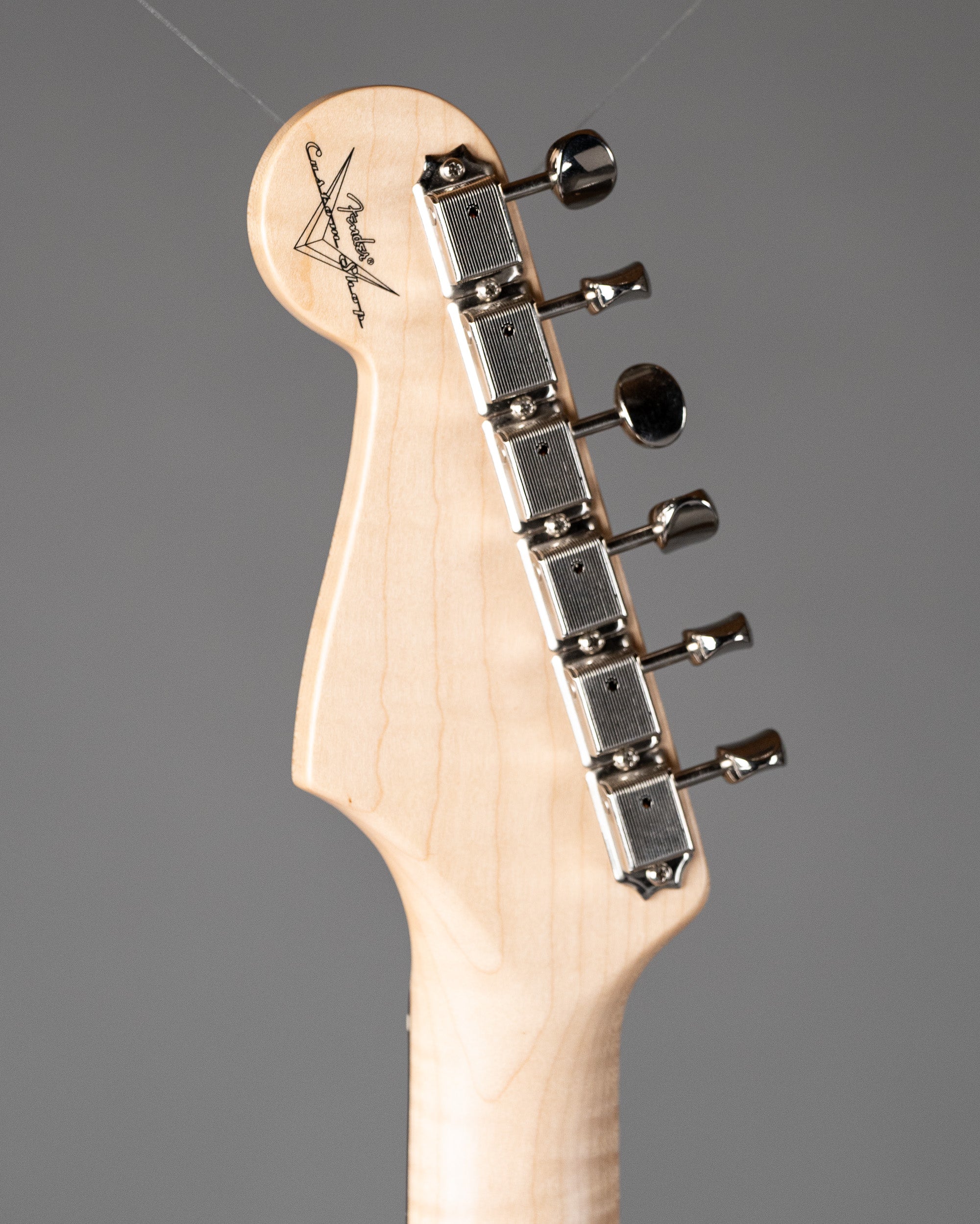 2024 Fender Custom Shop 'Custom Hardtail Stratocaster '(USA, NOS Fiesta Red, OHSC)