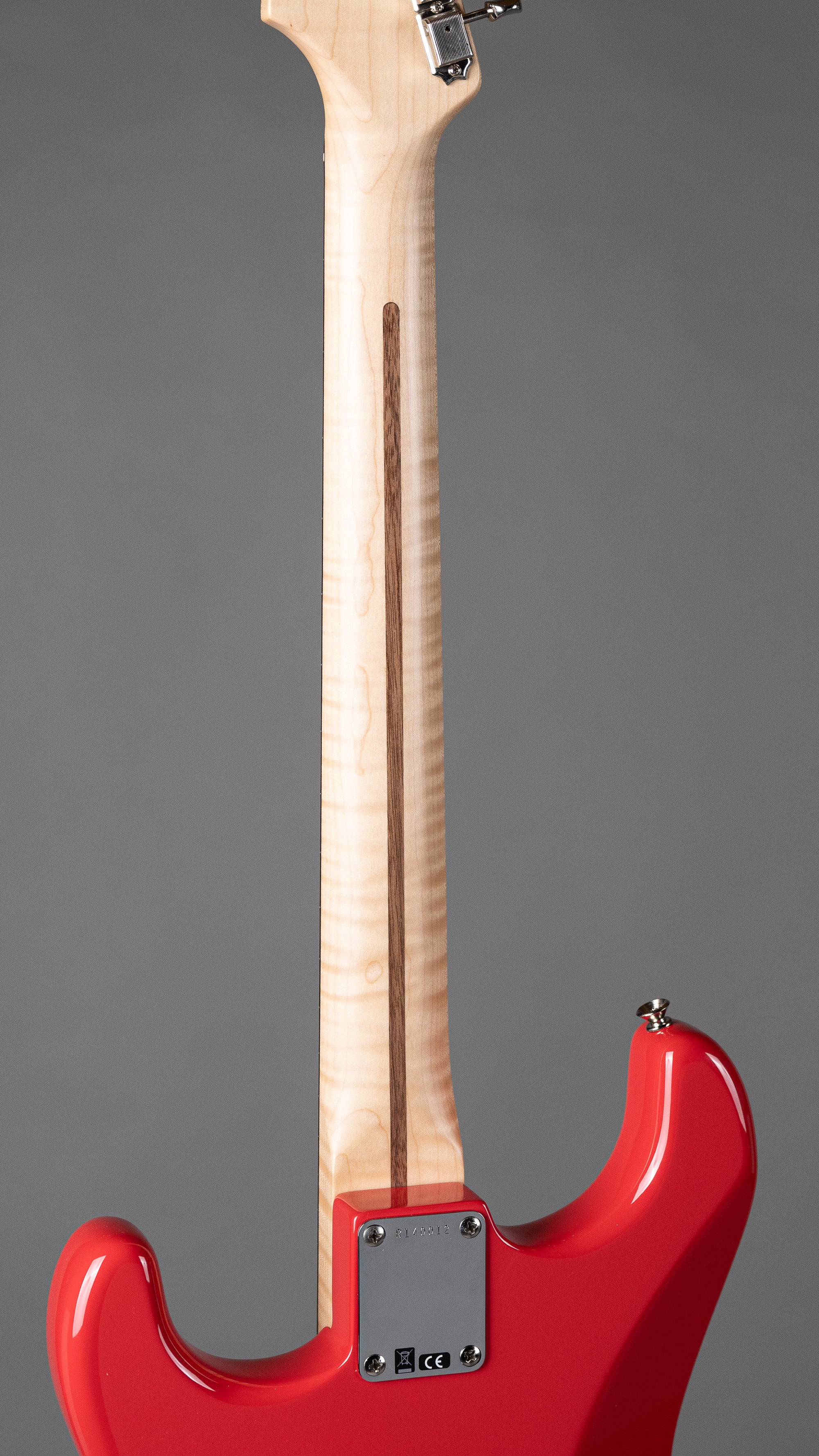 2024 Fender Custom Shop 'Custom Hardtail Stratocaster '(USA, NOS Fiesta Red, OHSC)