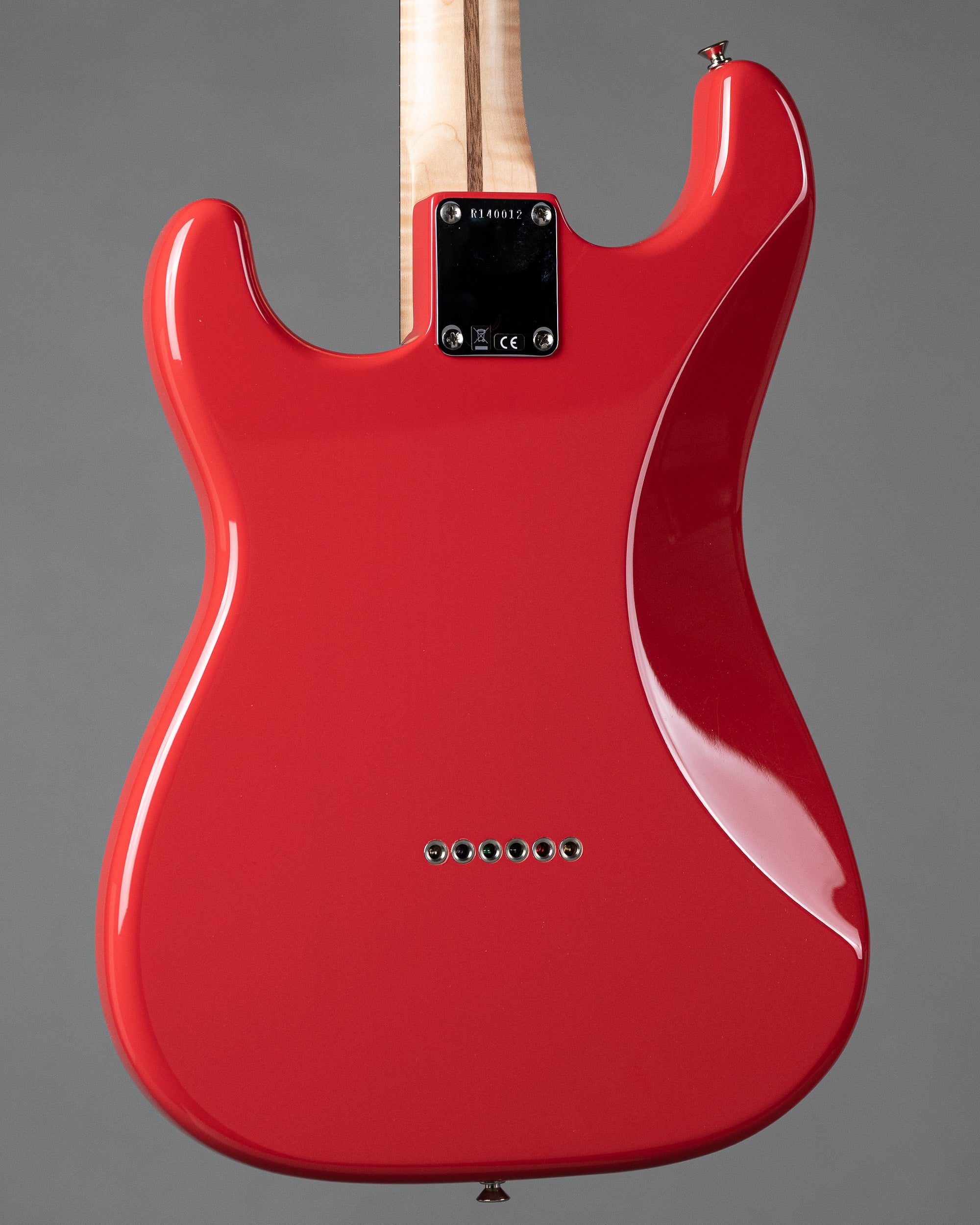 2024 Fender Custom Shop 'Custom Hardtail Stratocaster '(USA, NOS Fiesta Red, OHSC)