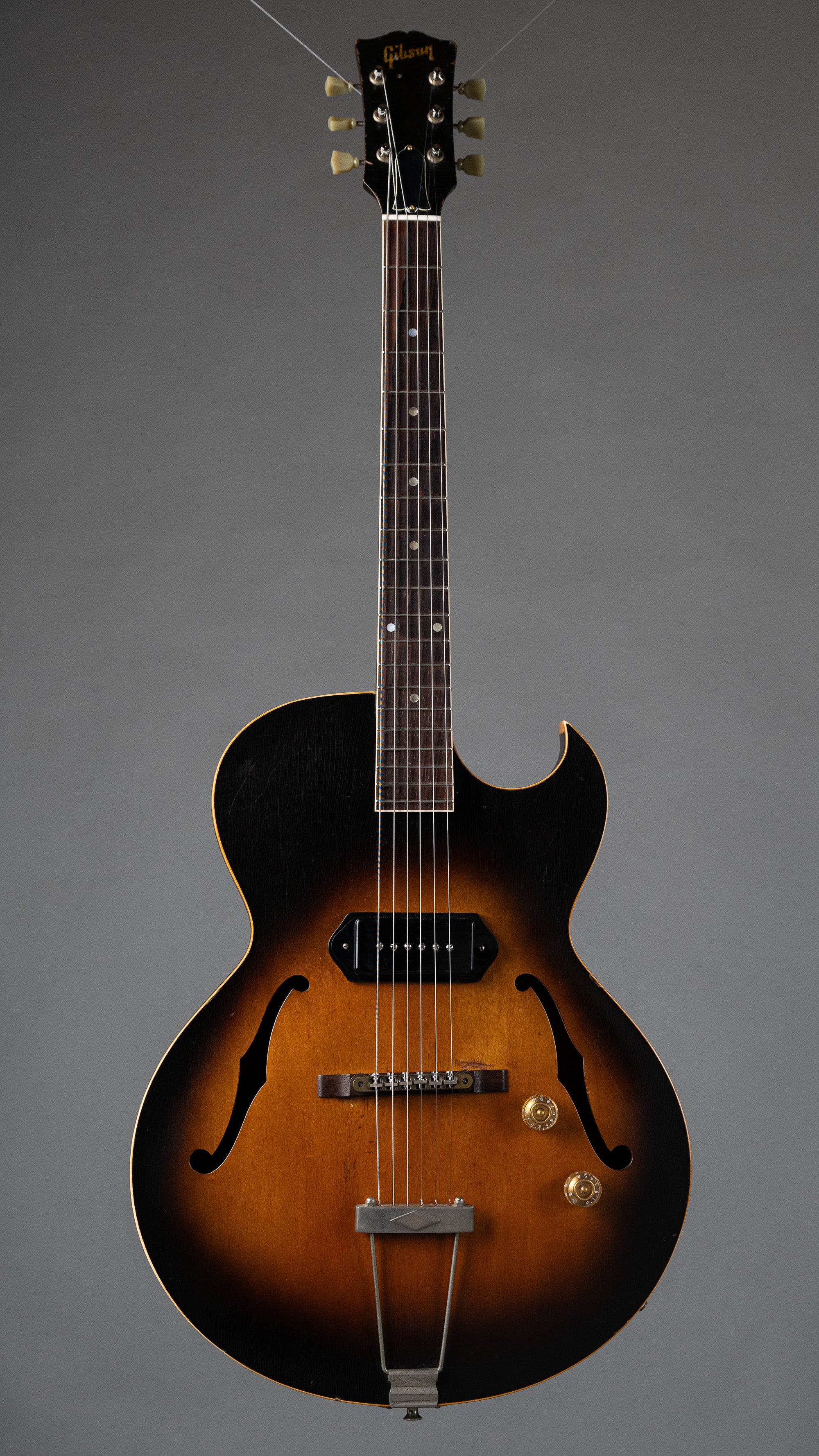1955 Gibson ES-225 (USA, Sunburst, HSC)