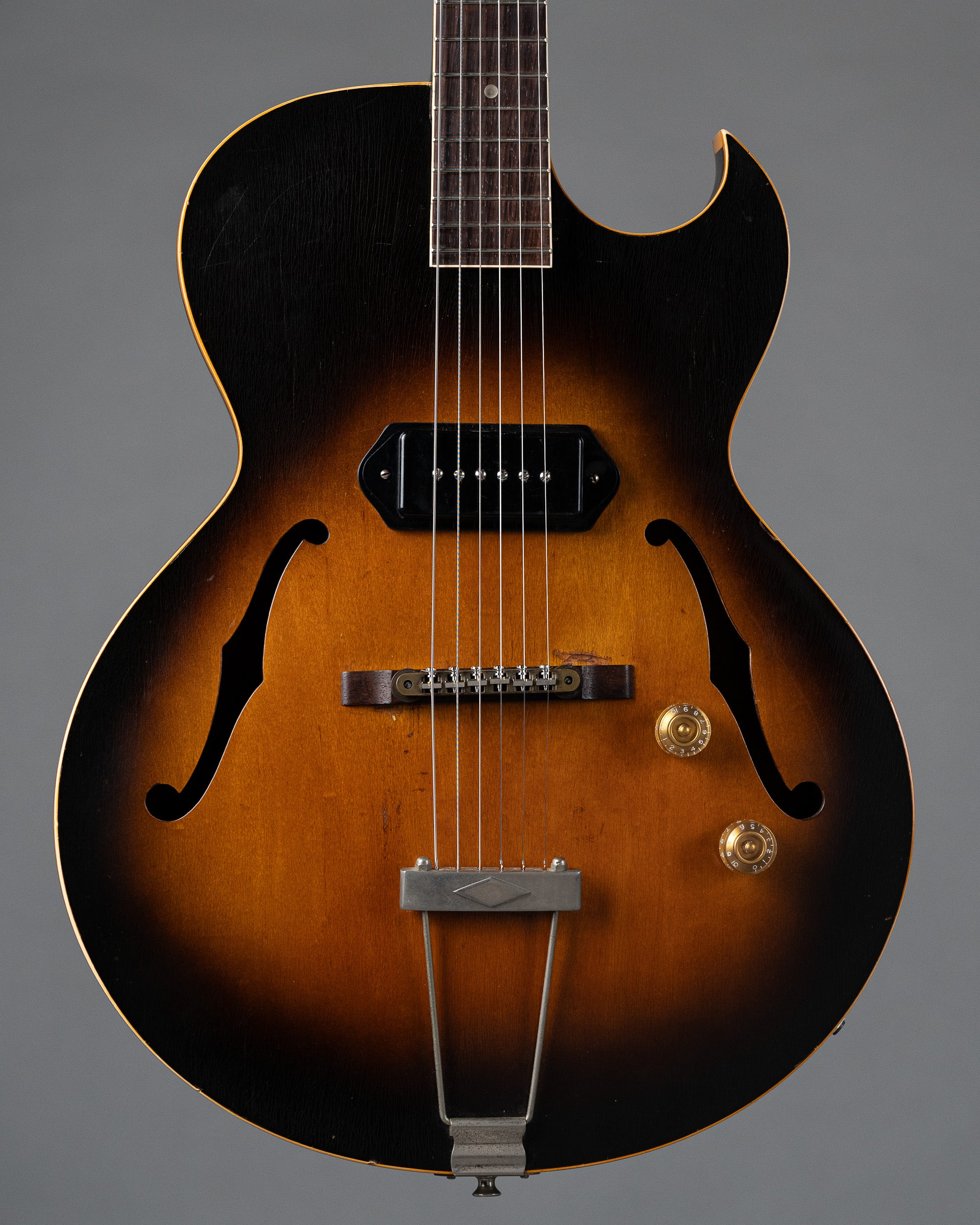 1955 Gibson ES-225 (USA, Sunburst, HSC)