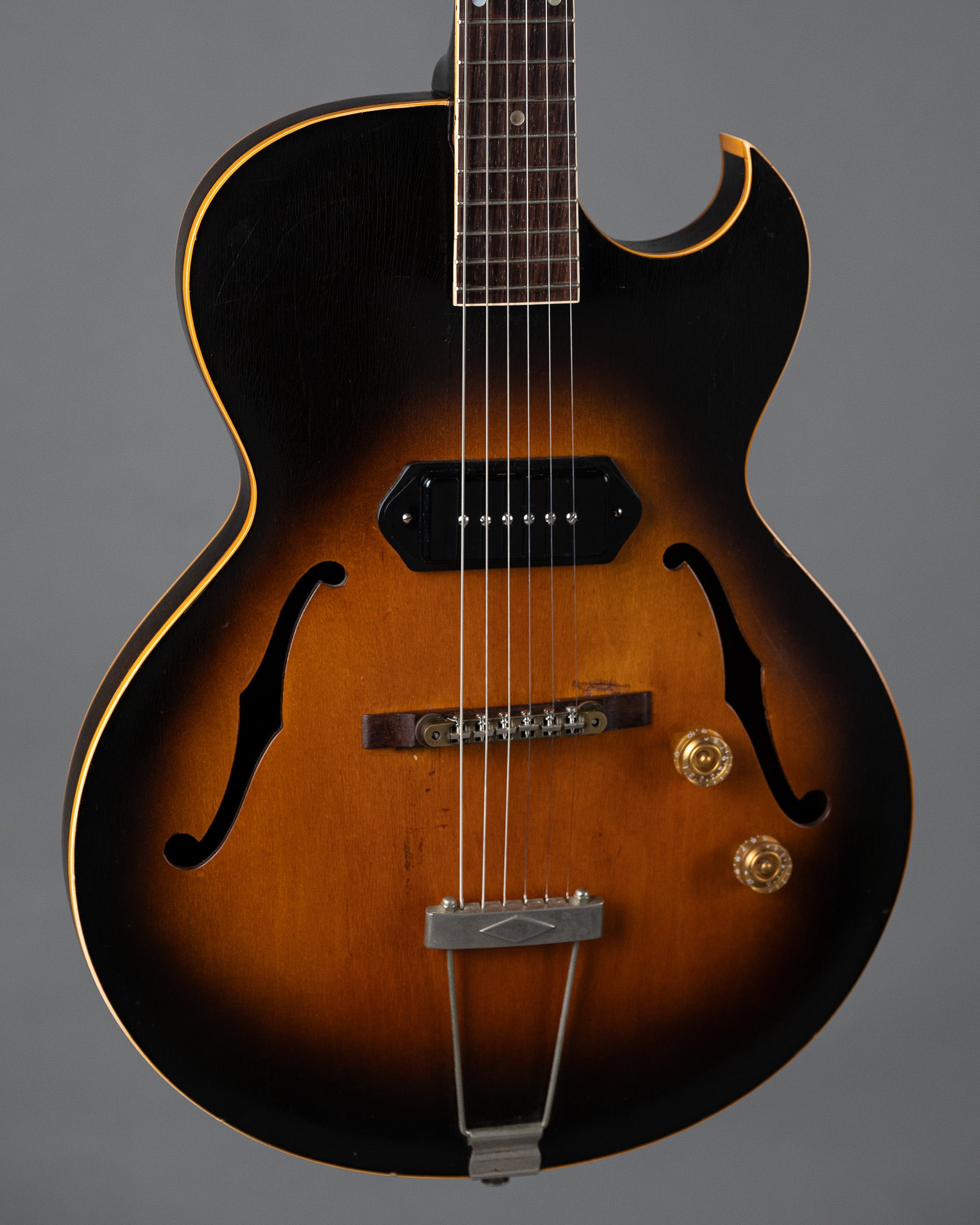 1955 Gibson ES-225 (USA, Sunburst, HSC)