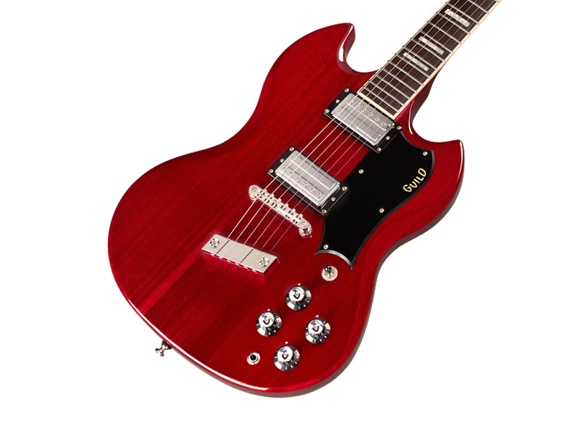 Guild Polara Deluxe - Cherry Red