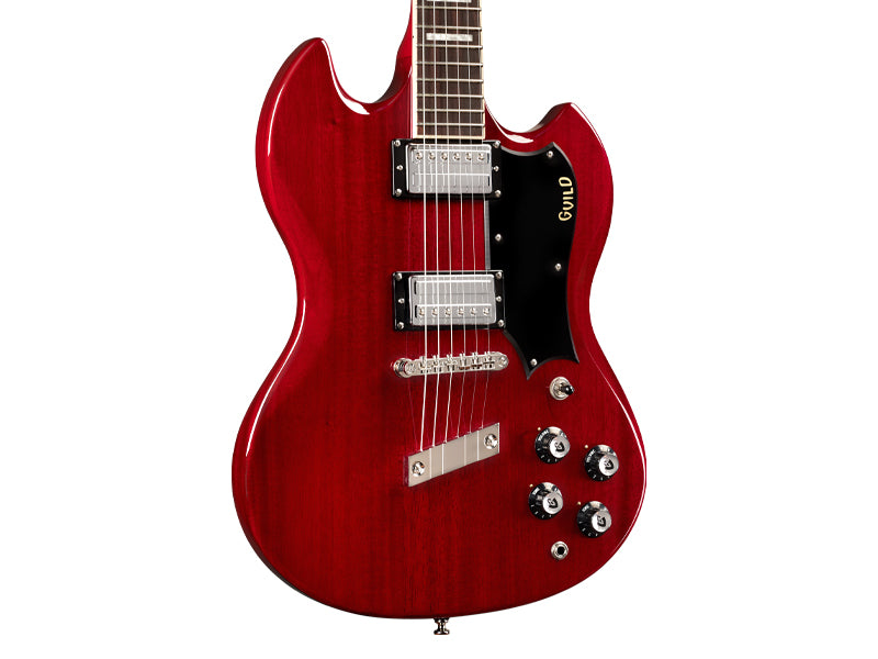 Guild Polara Deluxe - Cherry Red