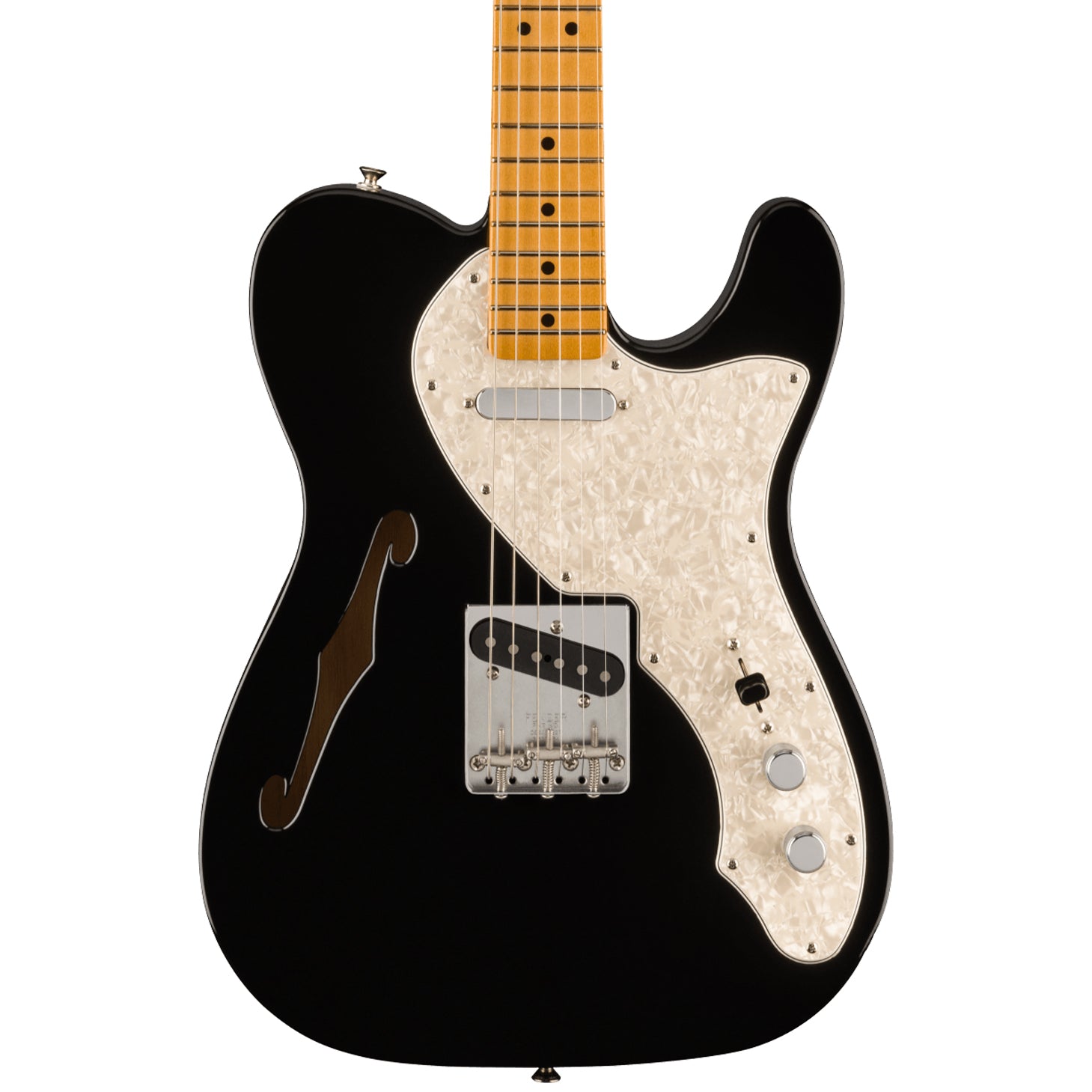 Fender Vintera II '60s Telecaster Thinline (Maple Fingerboard, Black)
