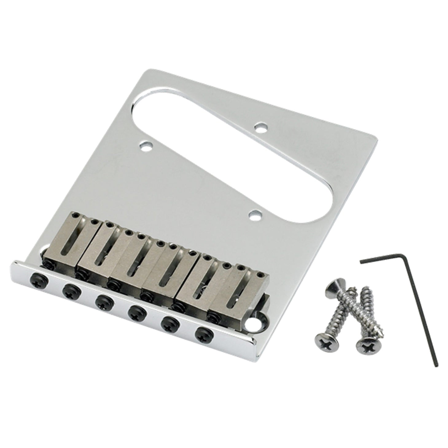 Fender 6-Saddle American Series Telecaster Bridge Assembly (Chrome)