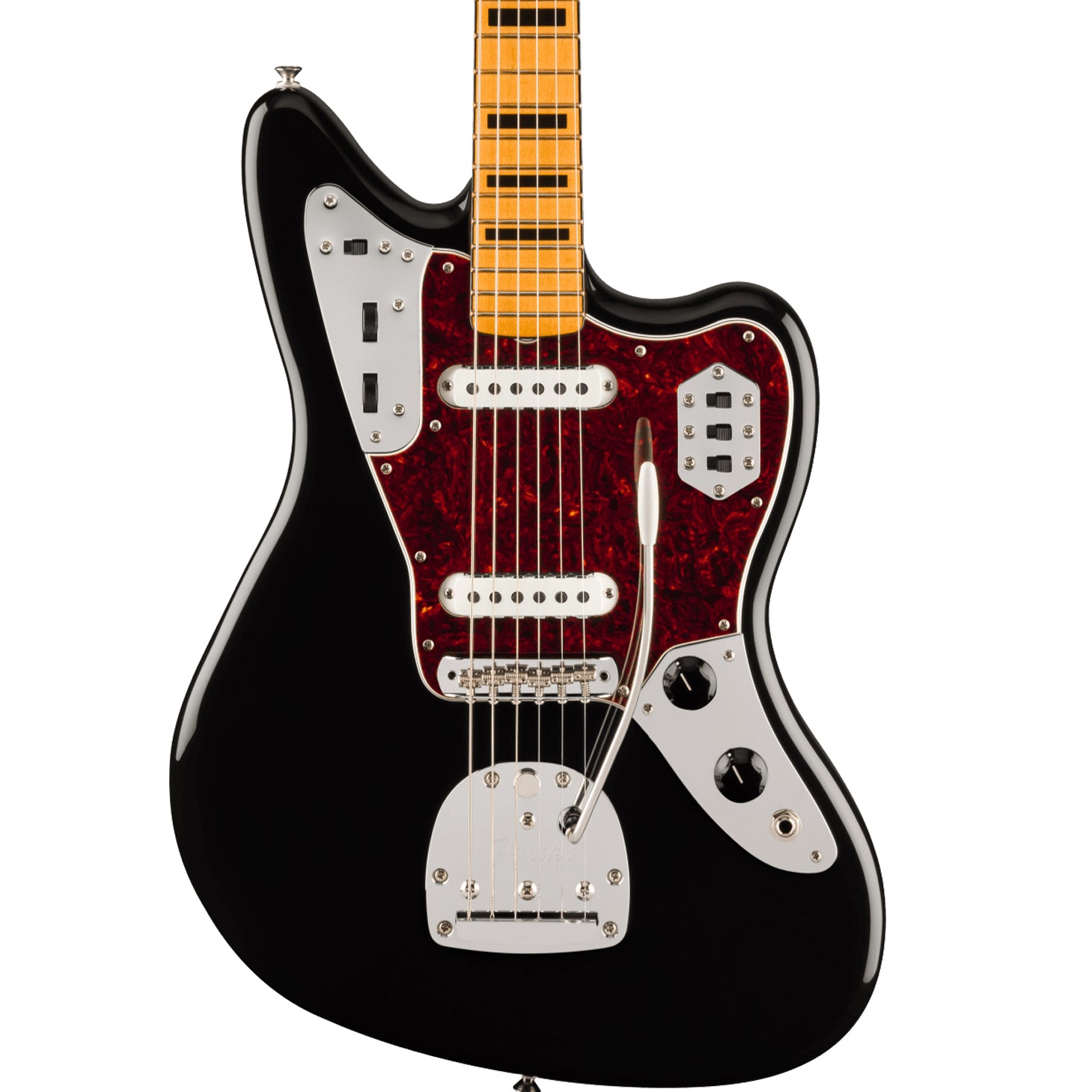Fender Vintera II '70s Jaguar (Maple Fingerboard, Black)
