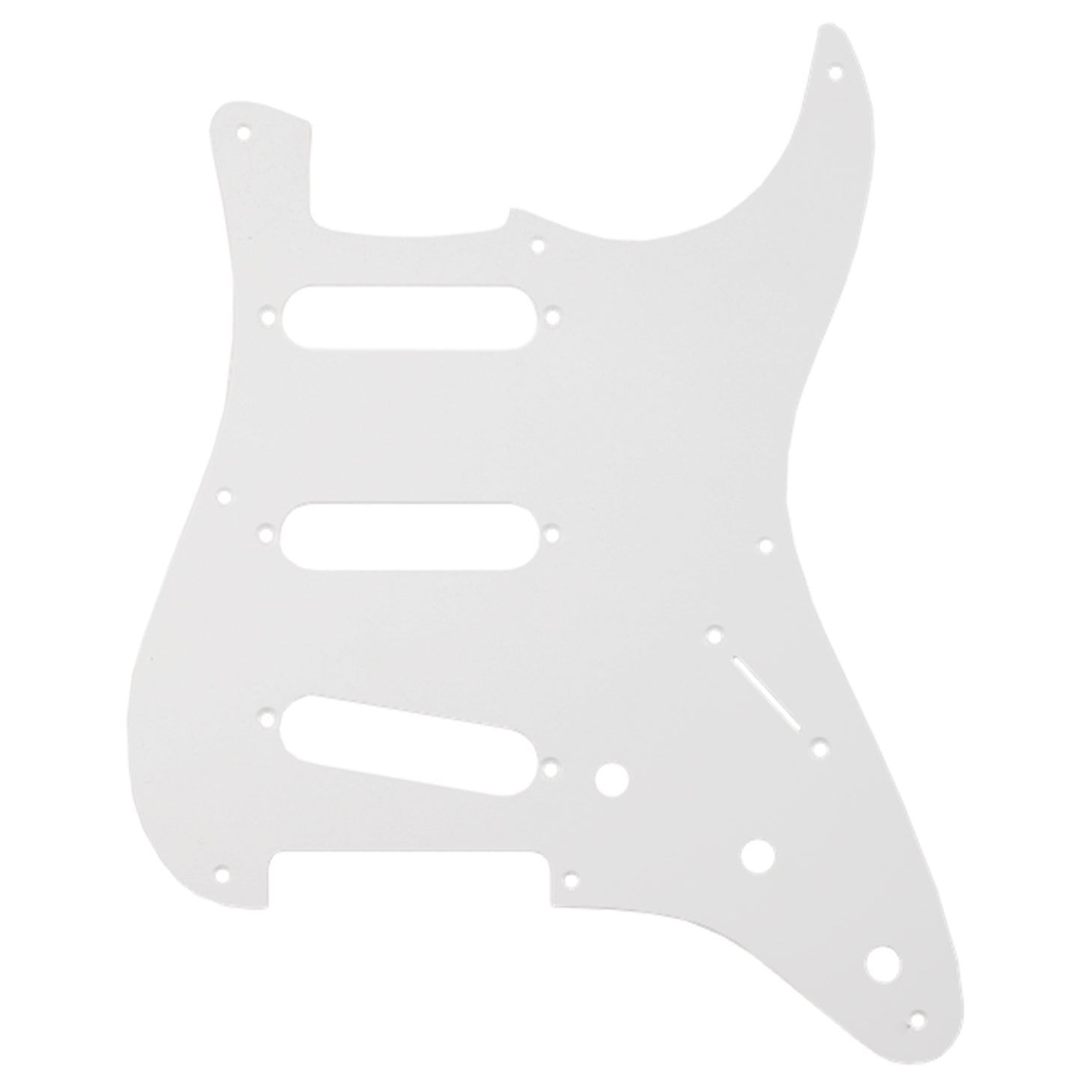 Fender Pure Vintage Pickguard, '56/'59 Stratocaster (8-Hole Mount, Eggshell, 1-Ply)