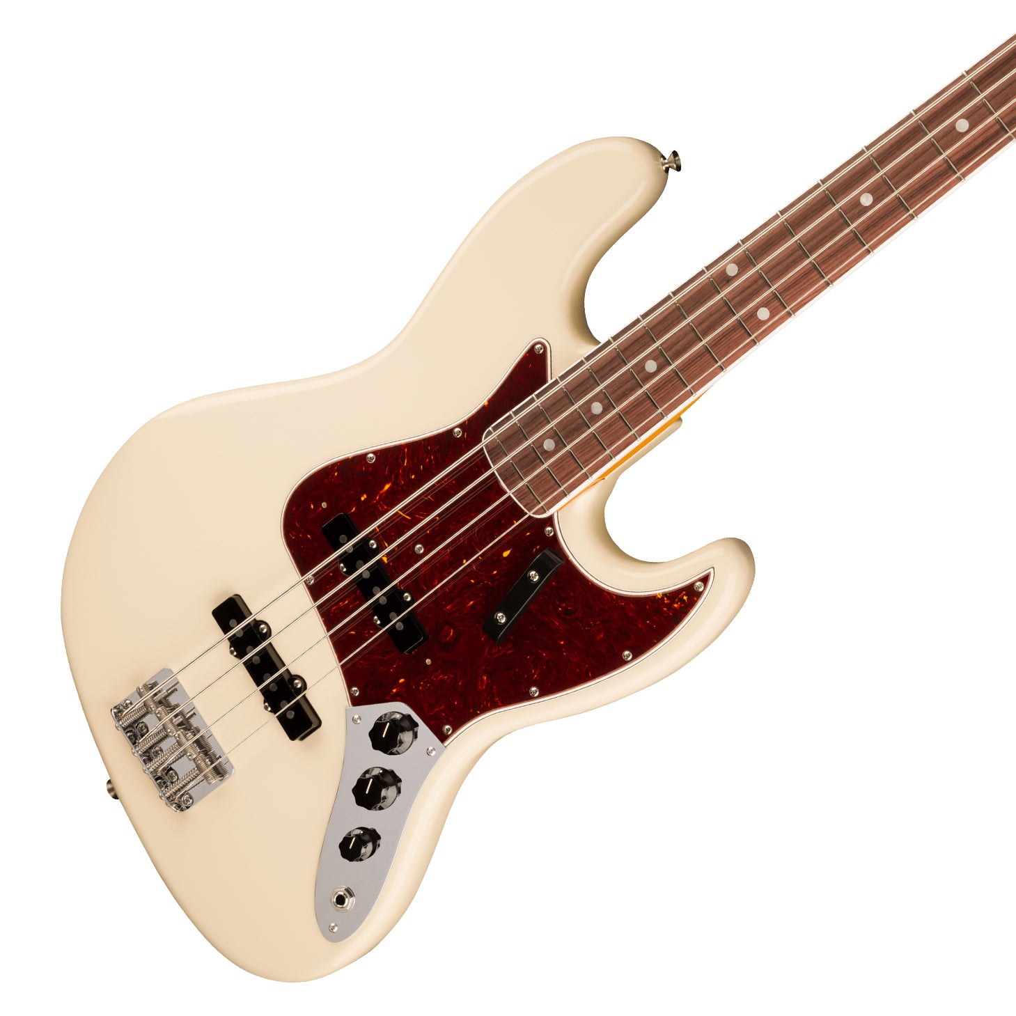 Fender American Vintage II 1966 Jazz Bass (Rosewood Fingerboard, Olympic White)