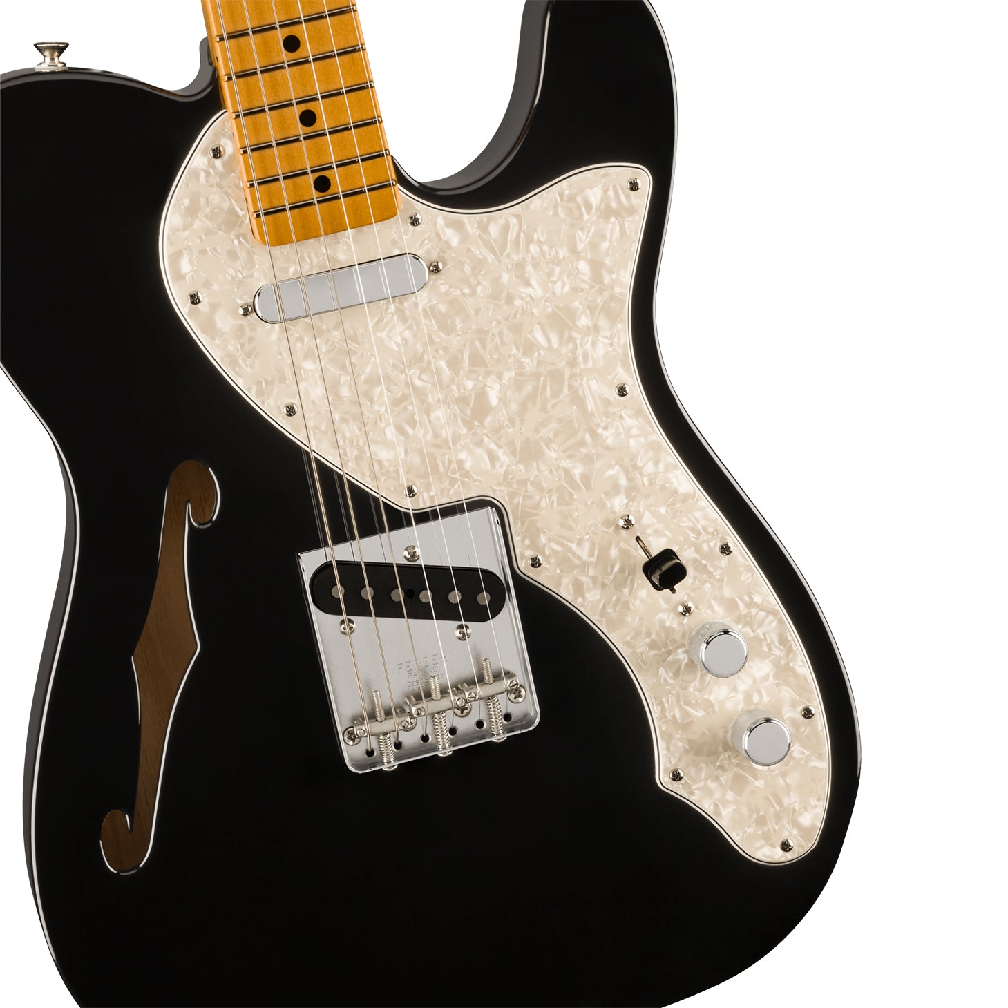 Fender Vintera II '60s Telecaster Thinline (Maple Fingerboard, Black)